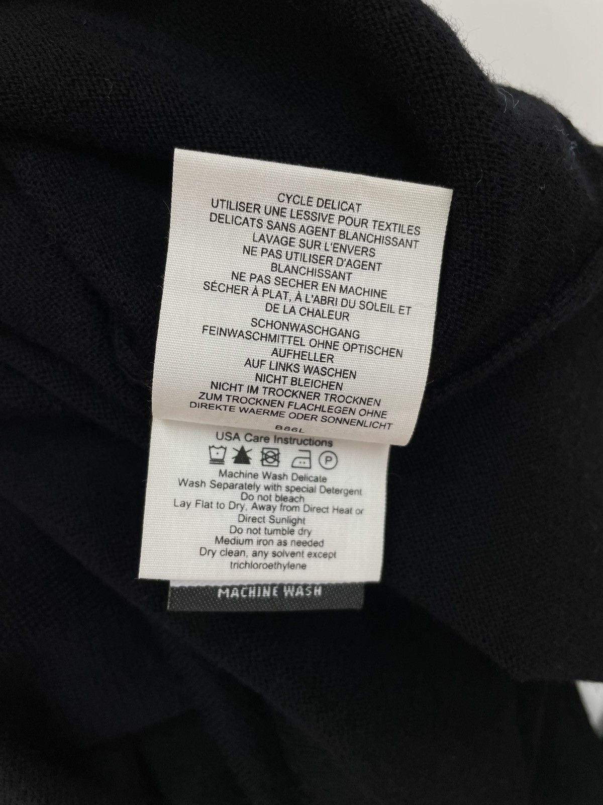 Other WoolOvers Merino Wool black sweater size M Size M / US 6-8 / IT 42-44 - 15 Thumbnail