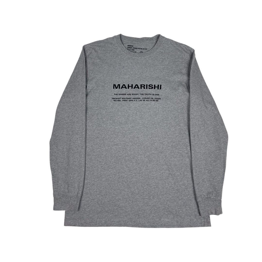 Maharishi Maharishi LongSleeve T-Shirt Size US L / EU 52-54 / 3 - 2 Thumbnail