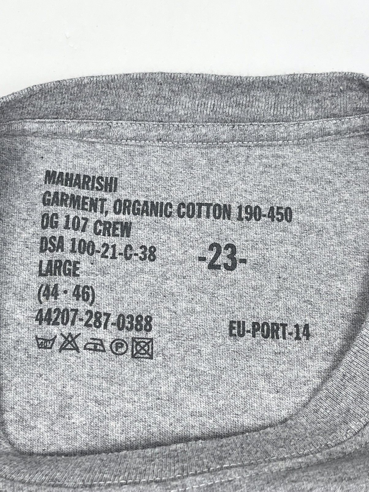 Maharishi Maharishi LongSleeve T-Shirt Size US L / EU 52-54 / 3 - 5 Thumbnail