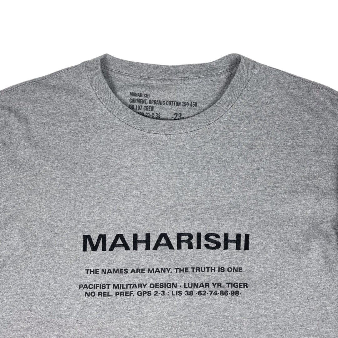 Maharishi Maharishi LongSleeve T-Shirt Size US L / EU 52-54 / 3 - 3 Thumbnail