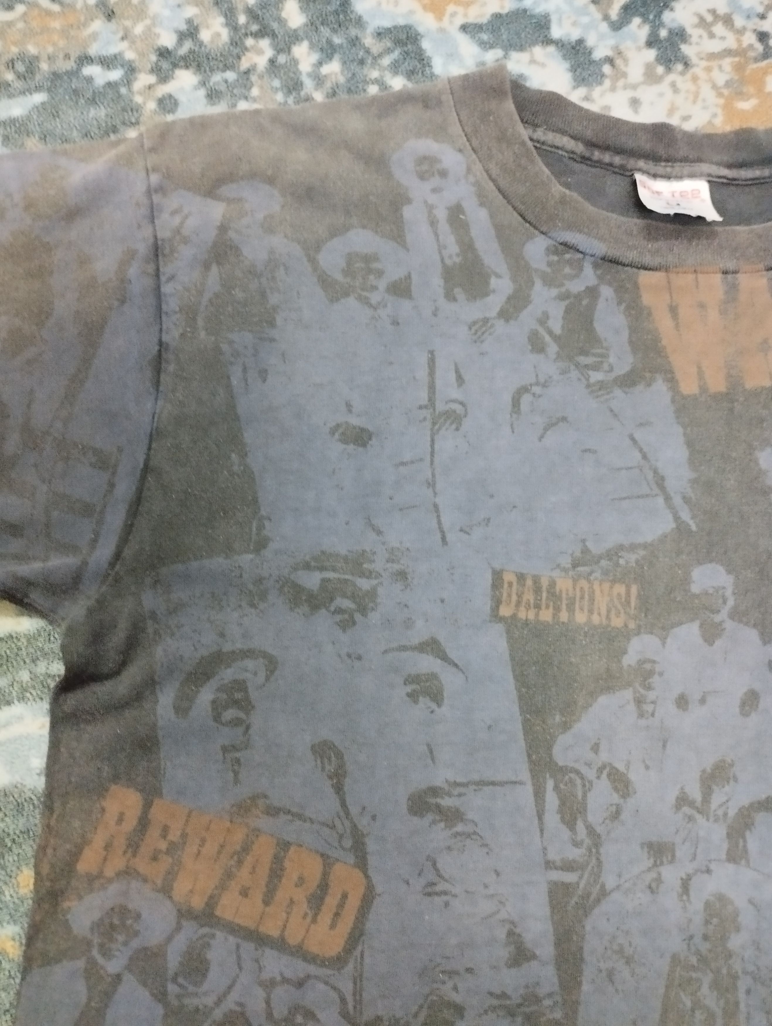 Vintage Vintage T Shirt Bounty Hunter Billy The Kid Daltons Brother Size US L / EU 52-54 / 3 - 12 Thumbnail