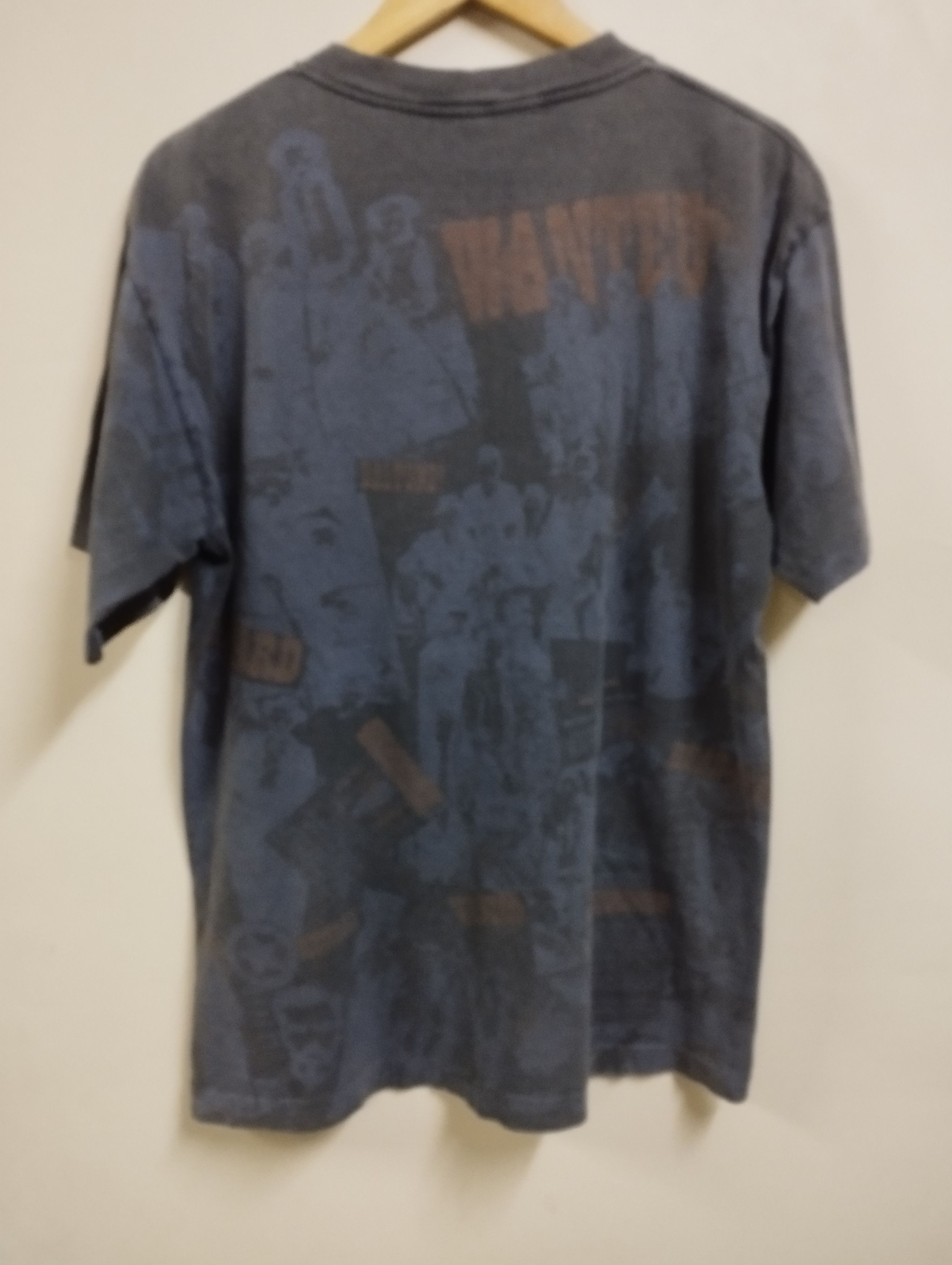 Vintage Vintage T Shirt Bounty Hunter Billy The Kid Daltons Brother Size US L / EU 52-54 / 3 - 2 Thumbnail