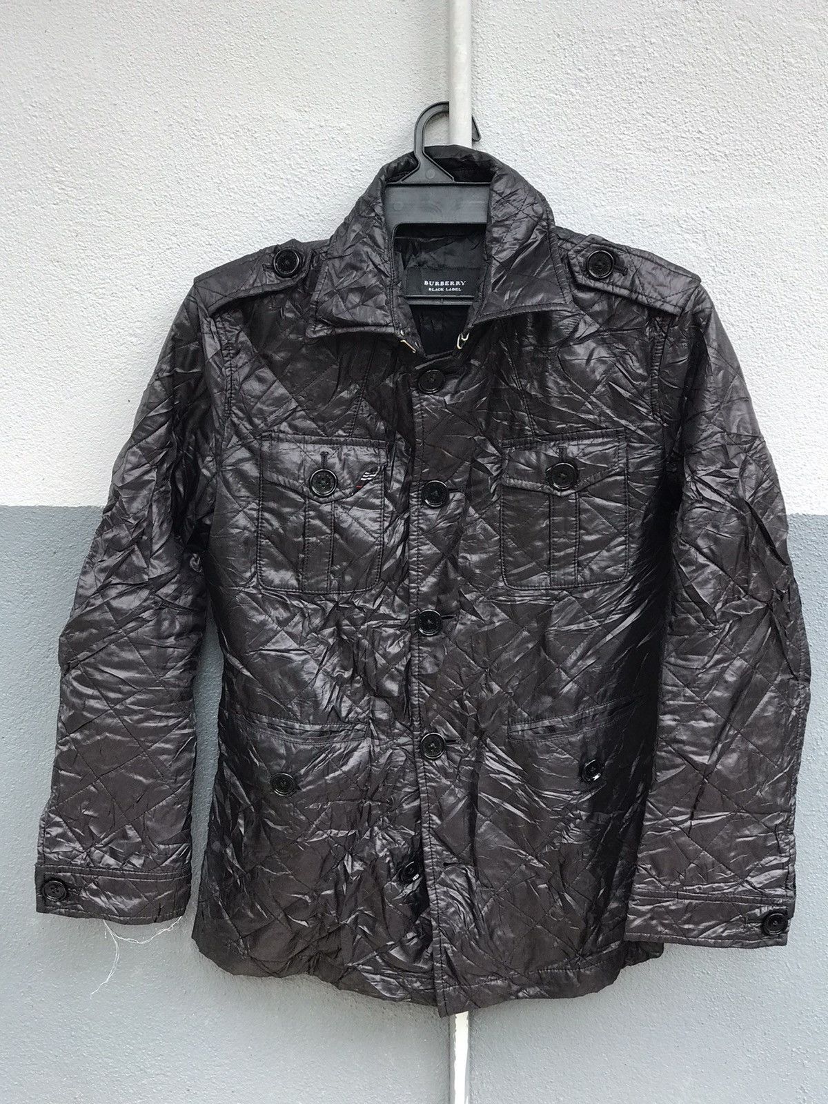 Vintage Burberry Puffer Jacket