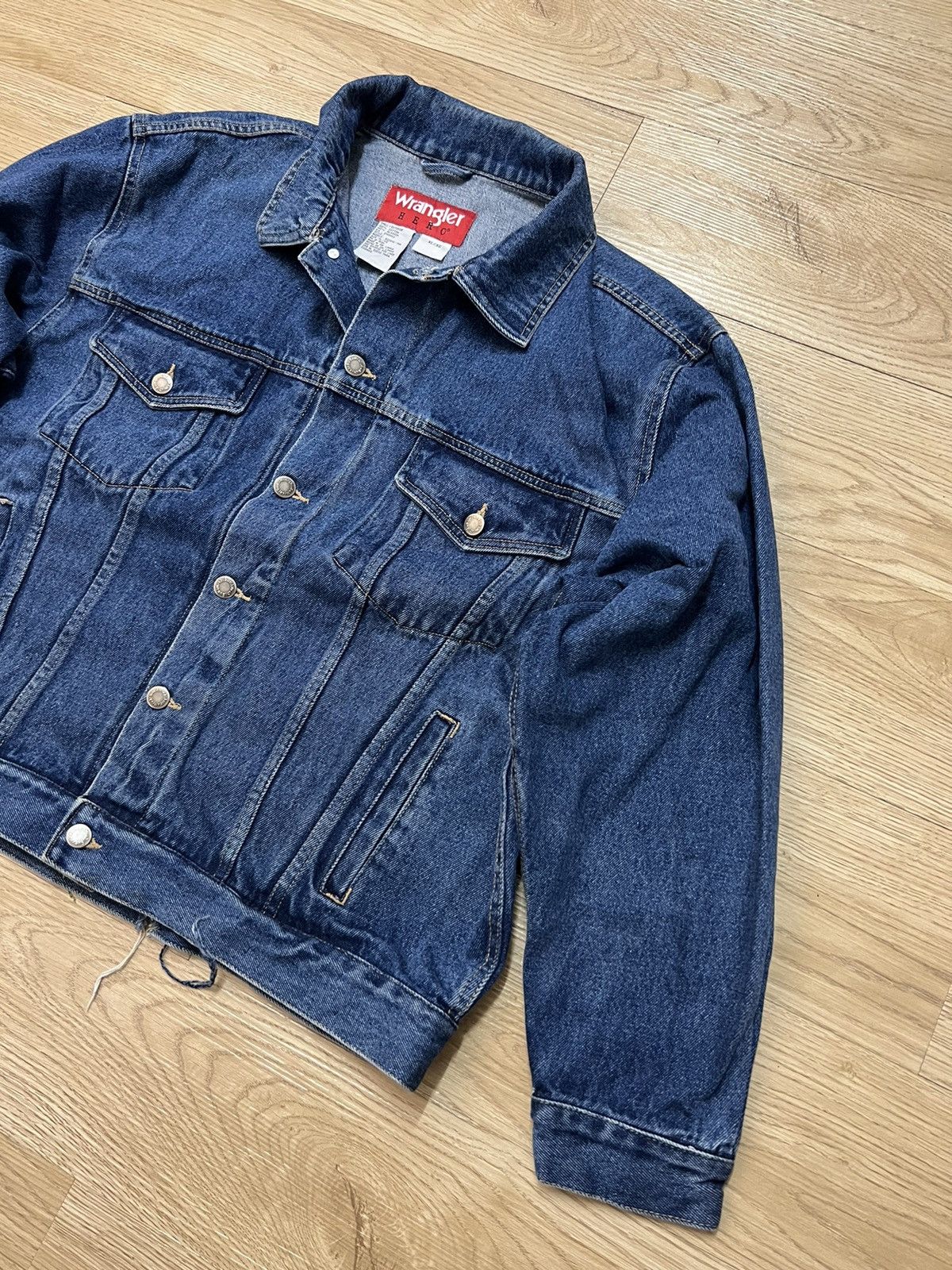 Vintage Vintage Wrangler Trucker Jeans Jacket Size US XL / EU 56 / 4 - 3 Thumbnail