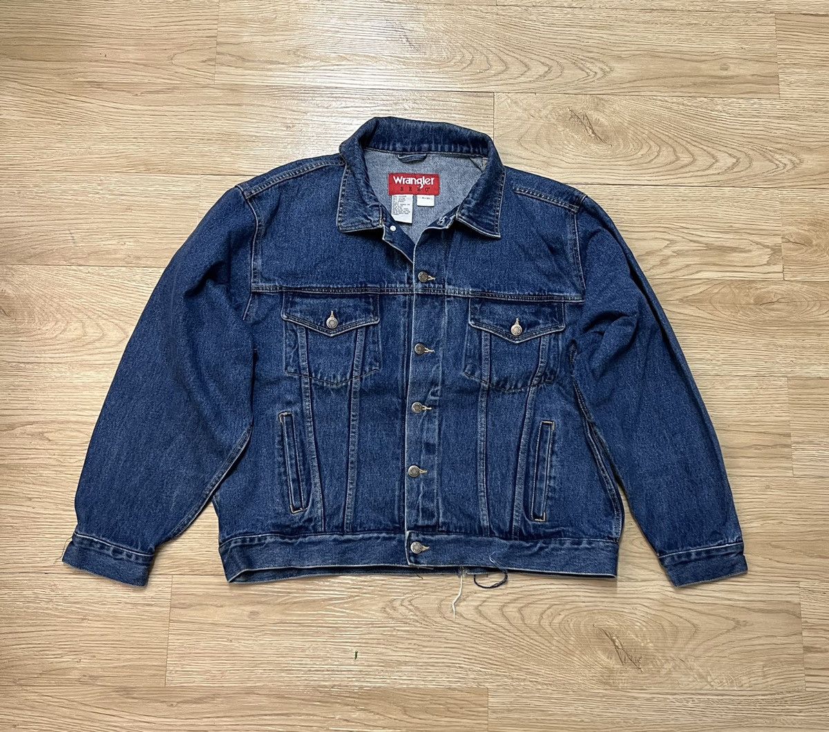Vintage Vintage Wrangler Trucker Jeans Jacket Size US XL / EU 56 / 4 - 1 Thumbnail