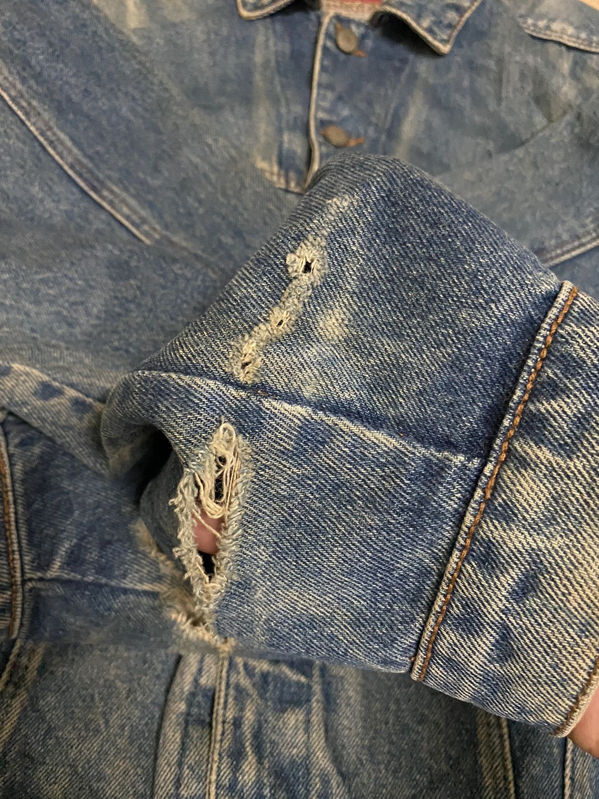 Avirex × Vintage ❗️Vintage Avirex Denim Distressed Workwear Jacket❗️ Size US M / EU 48-50 / 2 - 10 Thumbnail