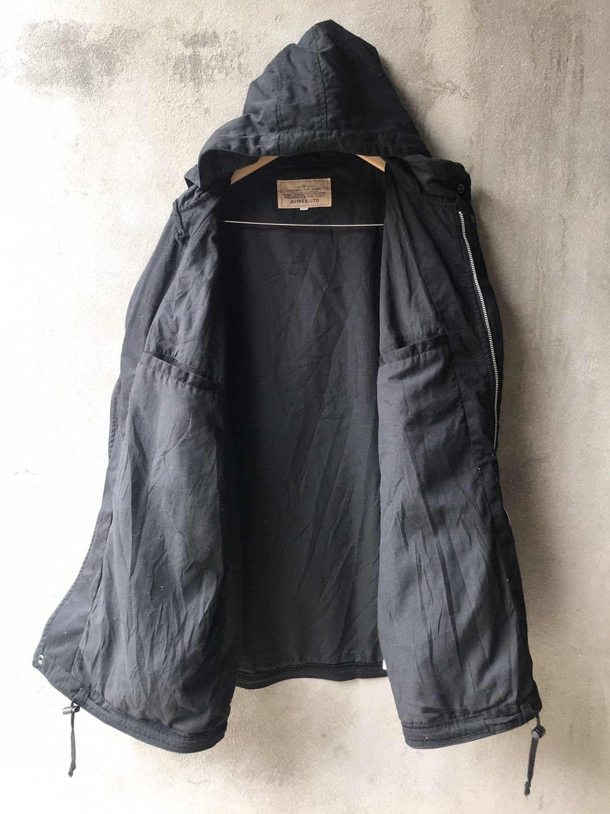 Avirex × Vintage ❗️Vintage Avirex Parka Hoodies Jacket Black❗️ Size US XL / EU 56 / 4 - 2 Thumbnail