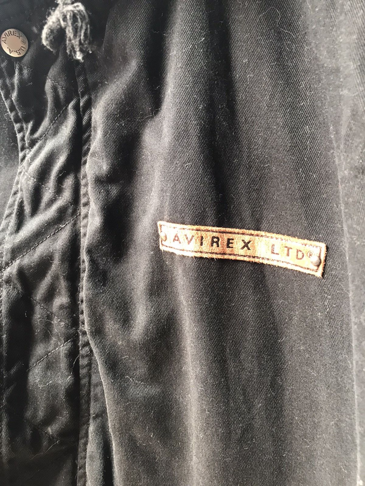 Avirex × Vintage ❗️Vintage Avirex Parka Hoodies Jacket Black❗️ Size US XL / EU 56 / 4 - 15 Thumbnail