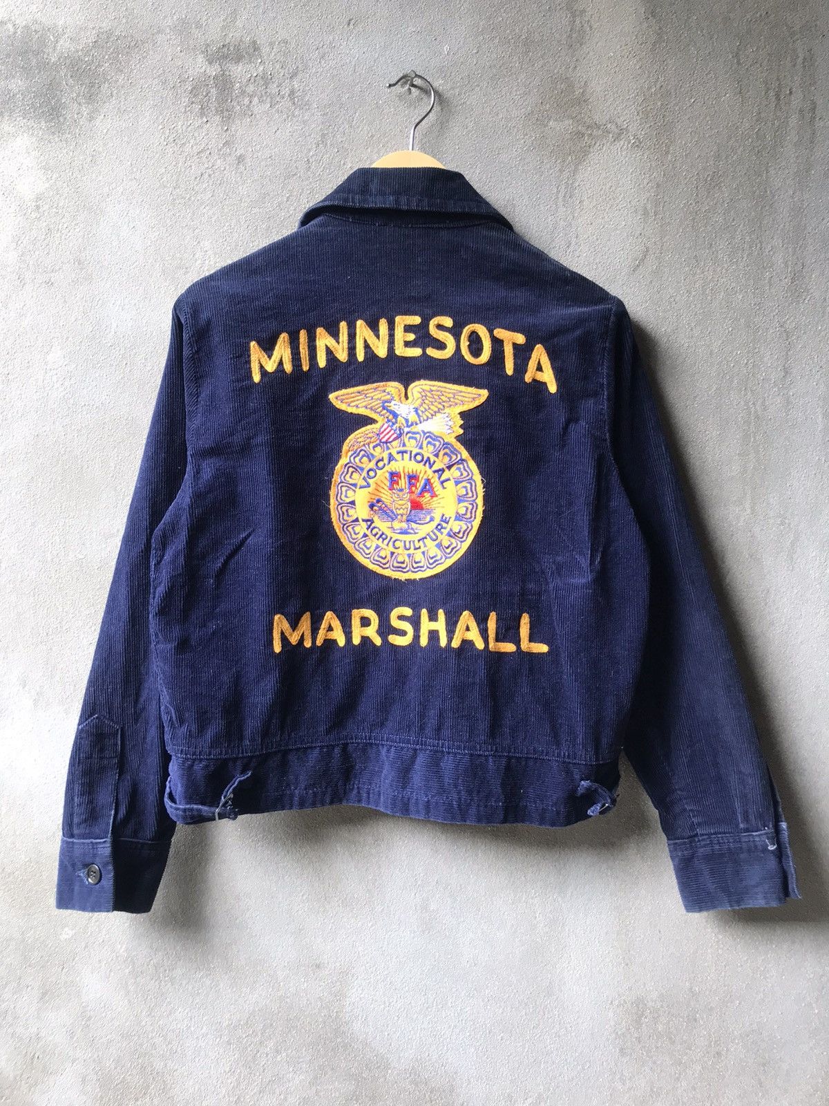 Designer × Vintage ❗️Vintage 80’s Minnesota Marshall Embroidery Logo Jacket❗️ Size US M / EU 48-50 / 2 - 10 Thumbnail