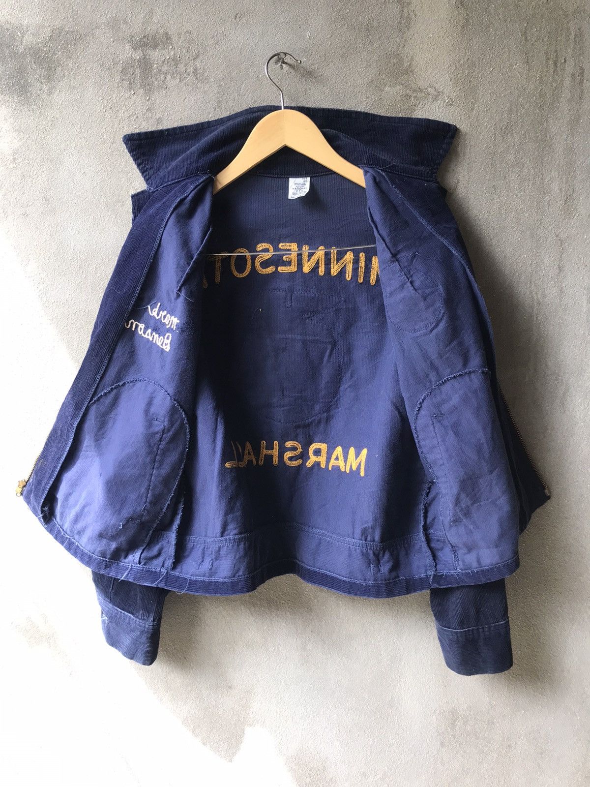 Designer × Vintage ❗️Vintage 80’s Minnesota Marshall Embroidery Logo Jacket❗️ Size US M / EU 48-50 / 2 - 2 Thumbnail