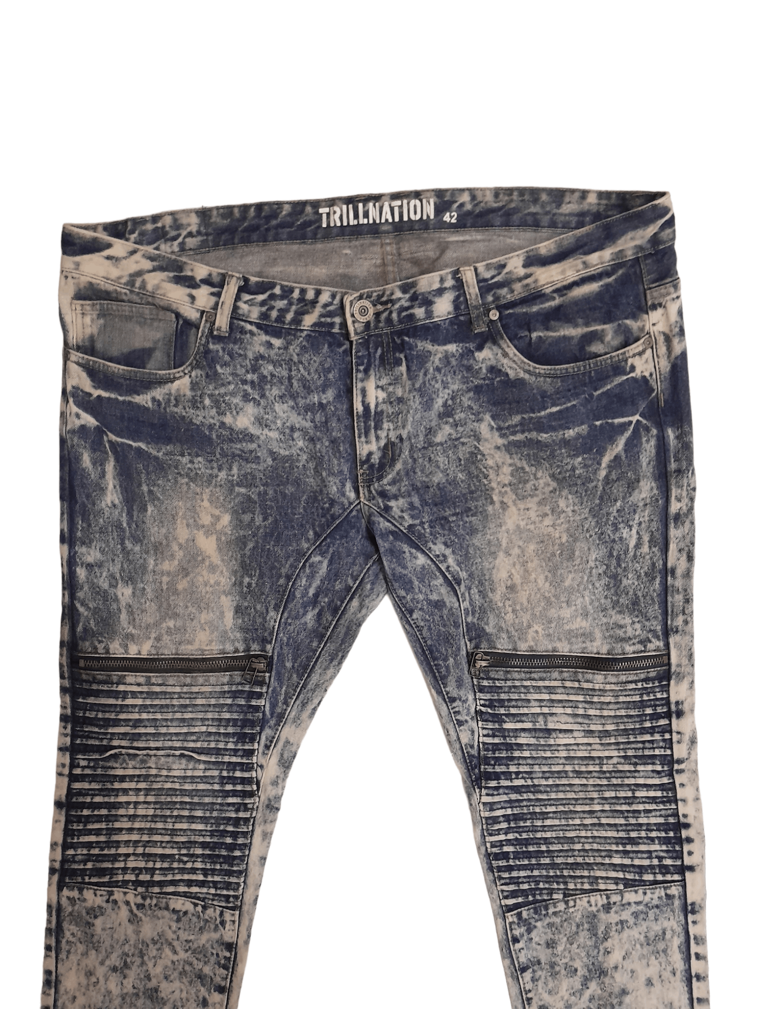 Designer Trillnation Designer Denim Oversized (E716) WAIST 45 Size US 44 / EU 60 - 2 Thumbnail