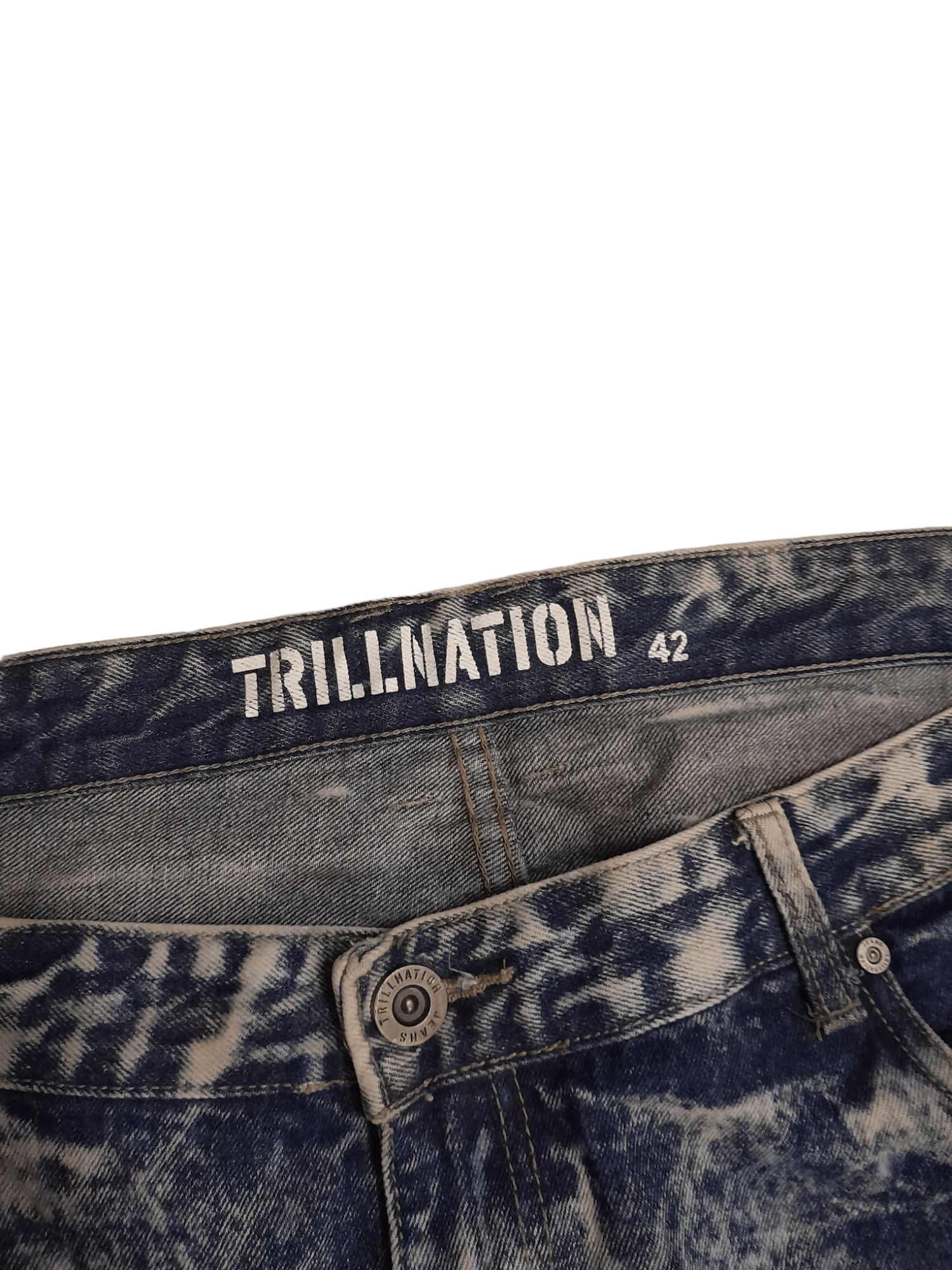 Designer Trillnation Designer Denim Oversized (E716) WAIST 45 Size US 44 / EU 60 - 4 Thumbnail