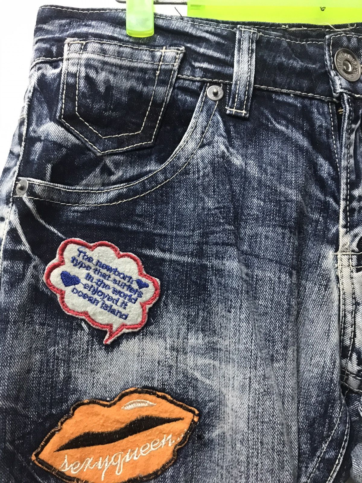 Beauty Beast × Japanese Brand Japan Distressed Denim Size US 33 - 6 Thumbnail