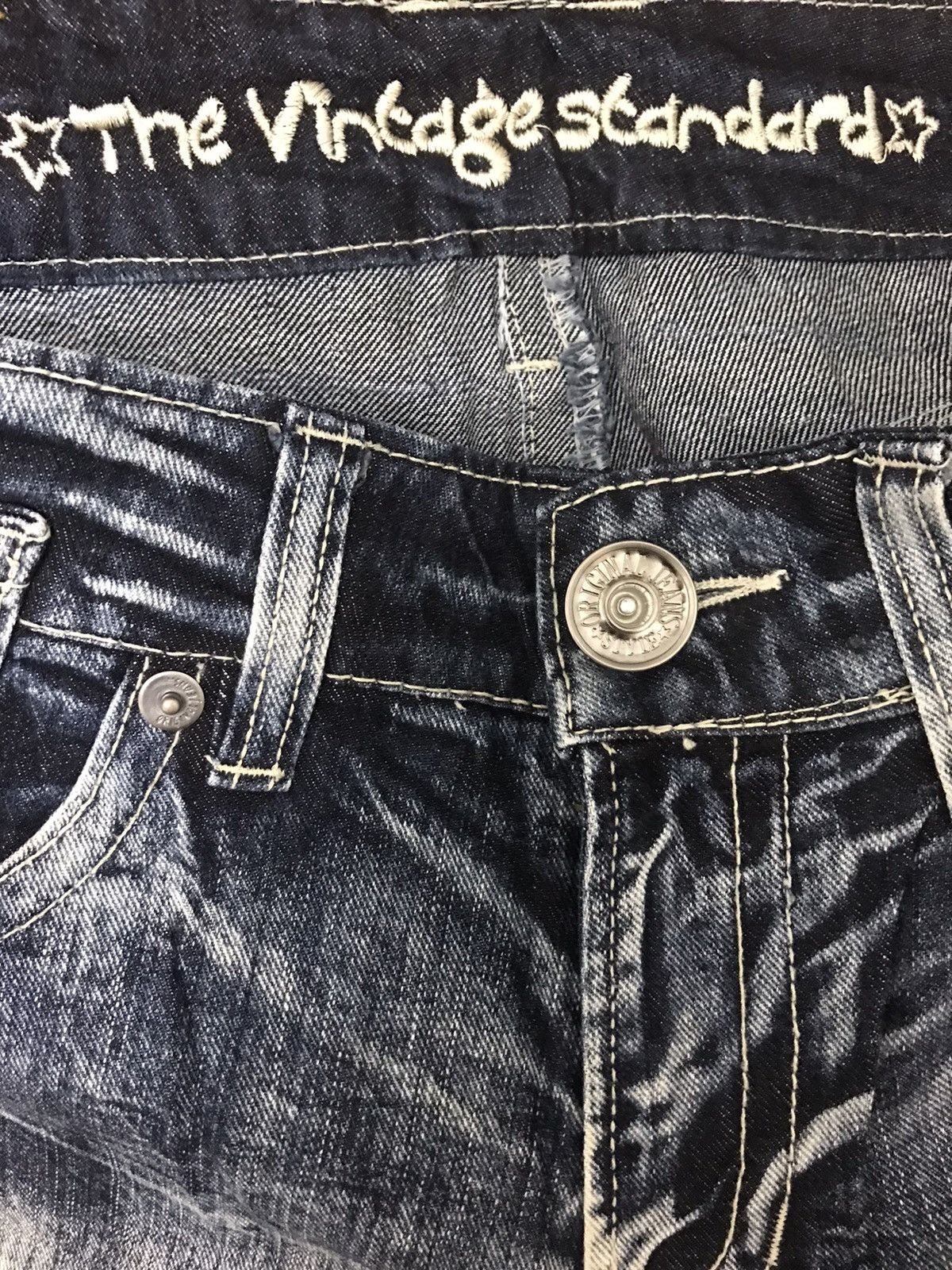 Beauty Beast × Japanese Brand Japan Distressed Denim Size US 33 - 7 Thumbnail