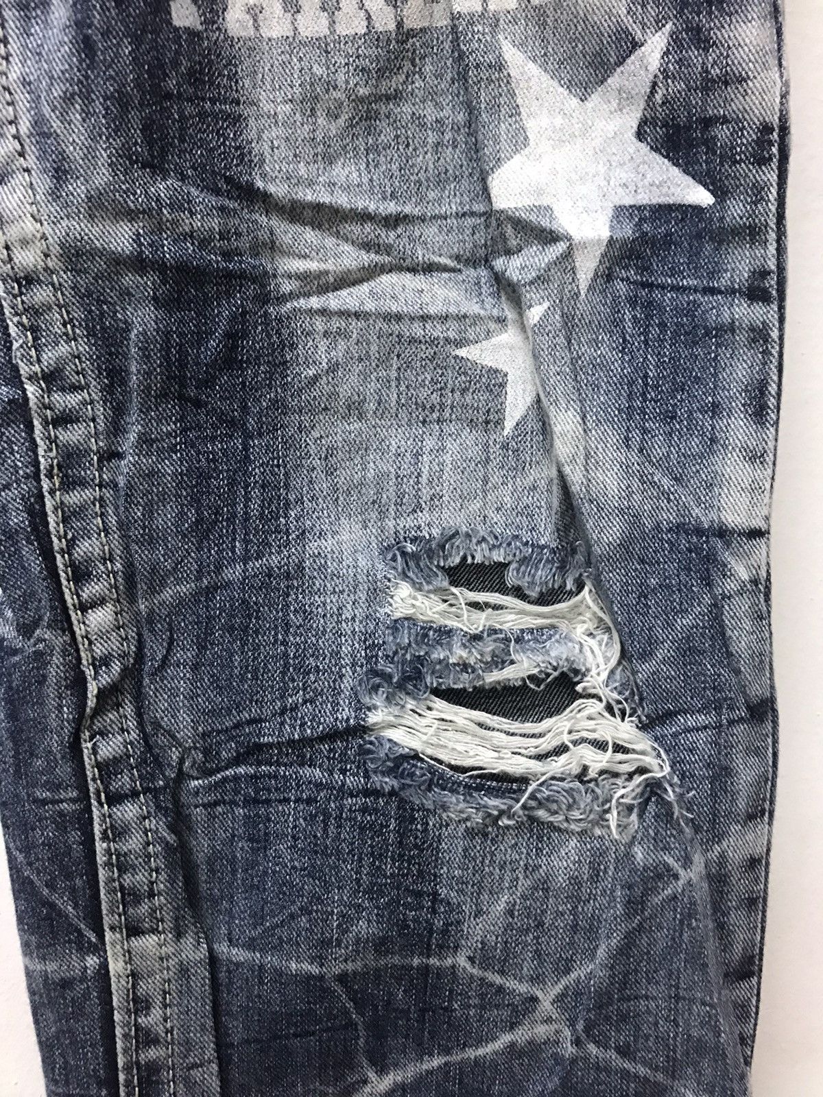 Beauty Beast × Japanese Brand Japan Distressed Denim Size US 33 - 4 Thumbnail