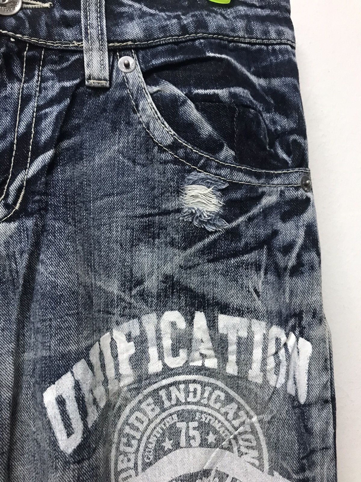 Beauty Beast × Japanese Brand Japan Distressed Denim Size US 33 - 5 Thumbnail