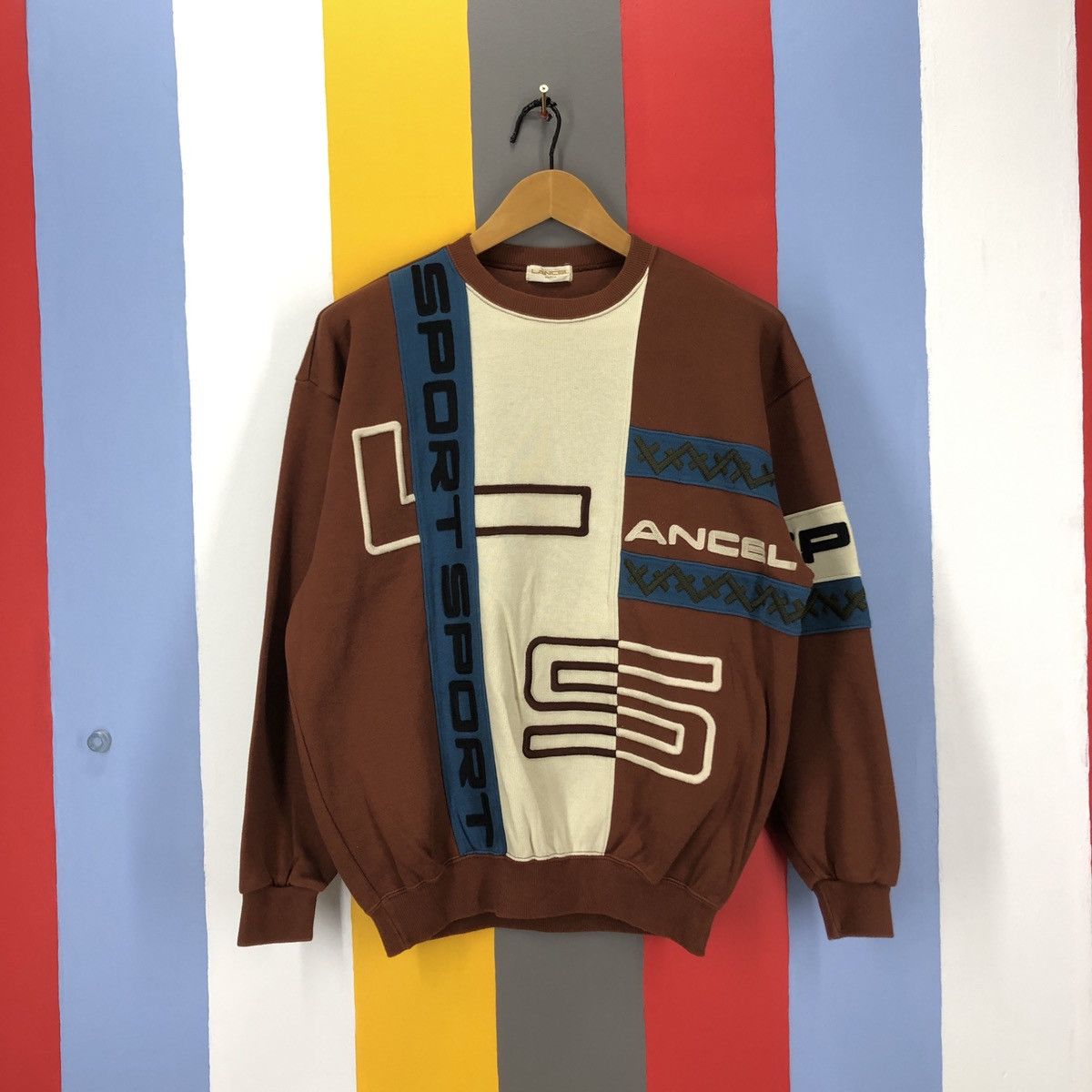 Lancel LANCEL Made In Japan Crew Neck Sweatshirt #1061/AK Size US M / EU 48-50 / 2 - 1 Thumbnail