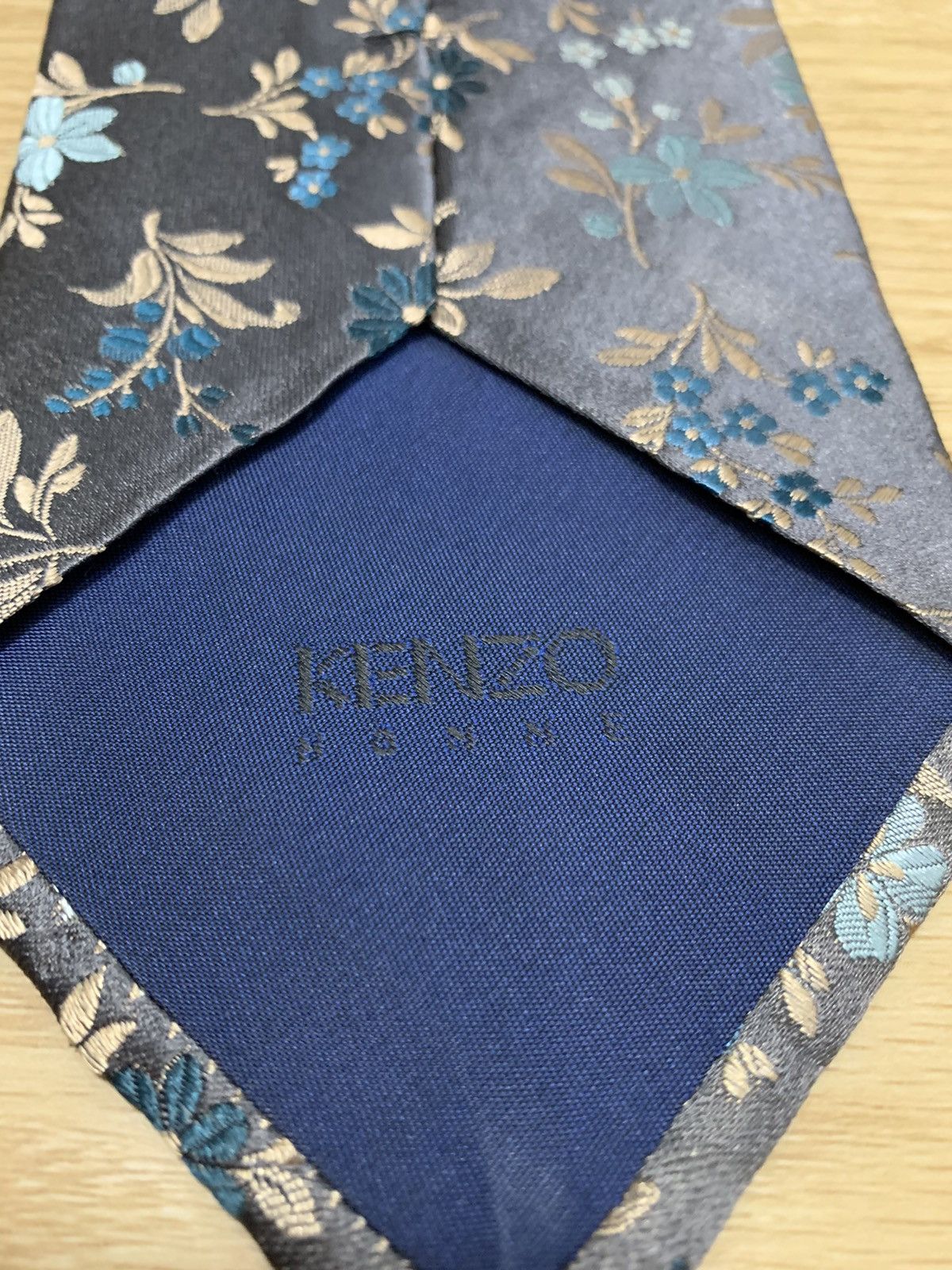 Kenzo Kenzo Floral Tie Size ONE SIZE - 8 Thumbnail