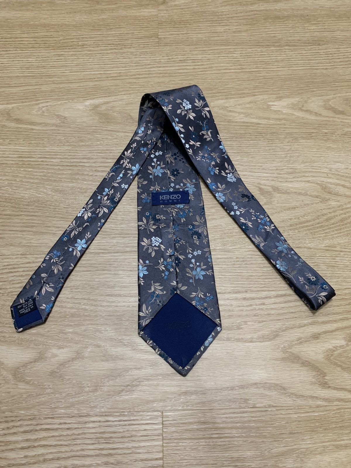 Kenzo Kenzo Floral Tie Size ONE SIZE - 3 Thumbnail