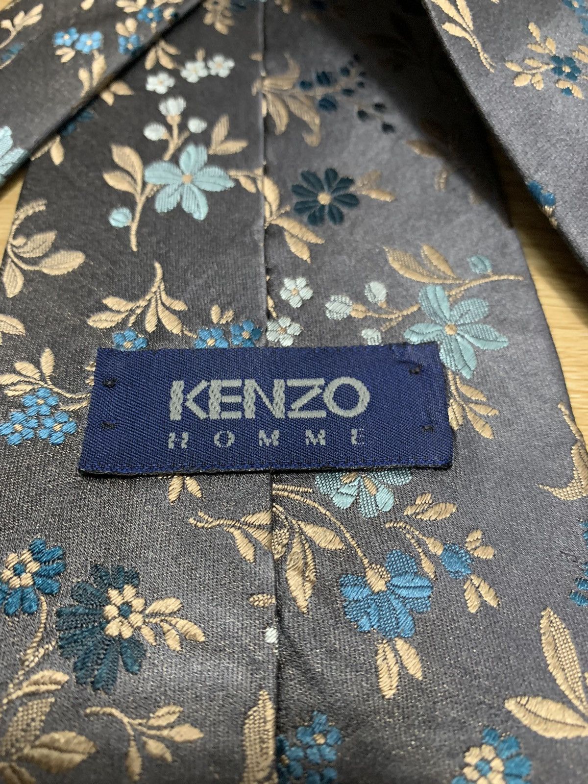 Kenzo Kenzo Floral Tie Size ONE SIZE - 6 Thumbnail