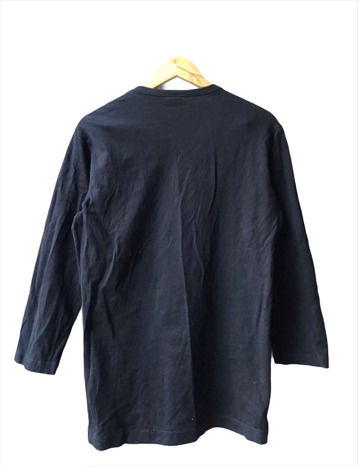 Y's × Y's for Men × Yohji Yamamoto ❗️Y'S Long Sleeve Shirt Black❗️ Size US M / EU 48-50 / 2 - 3 Thumbnail