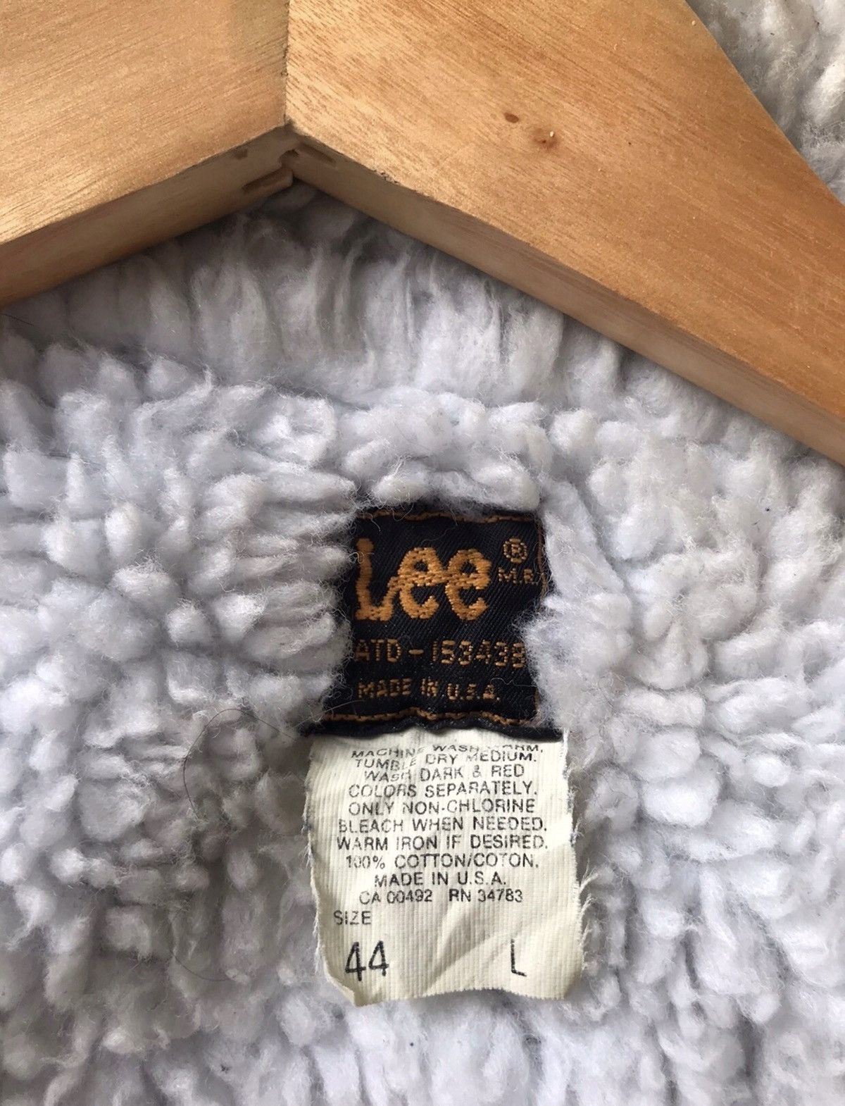 Lee × Vintage ❗️Vintage 80's Lee Riders Sherpa Denim Jacket❗️ Size US L / EU 52-54 / 3 - 13 Thumbnail