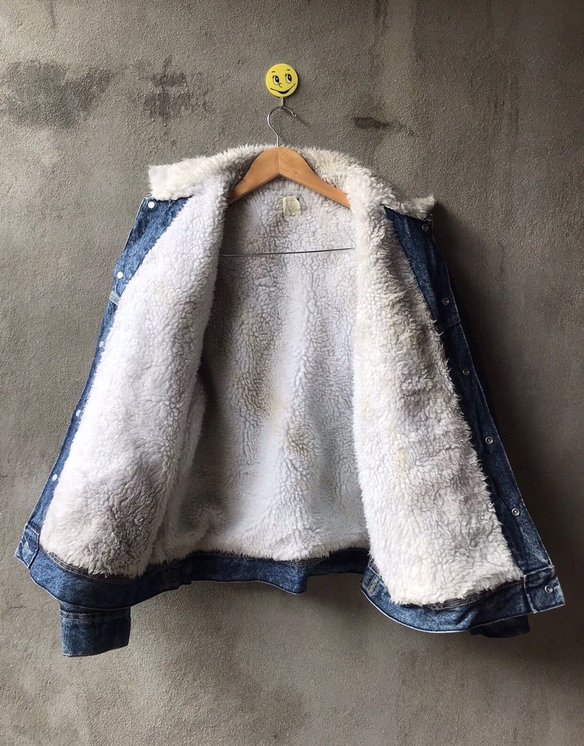 Lee × Vintage ❗️Vintage 80's Lee Riders Sherpa Denim Jacket❗️ Size US L / EU 52-54 / 3 - 3 Thumbnail