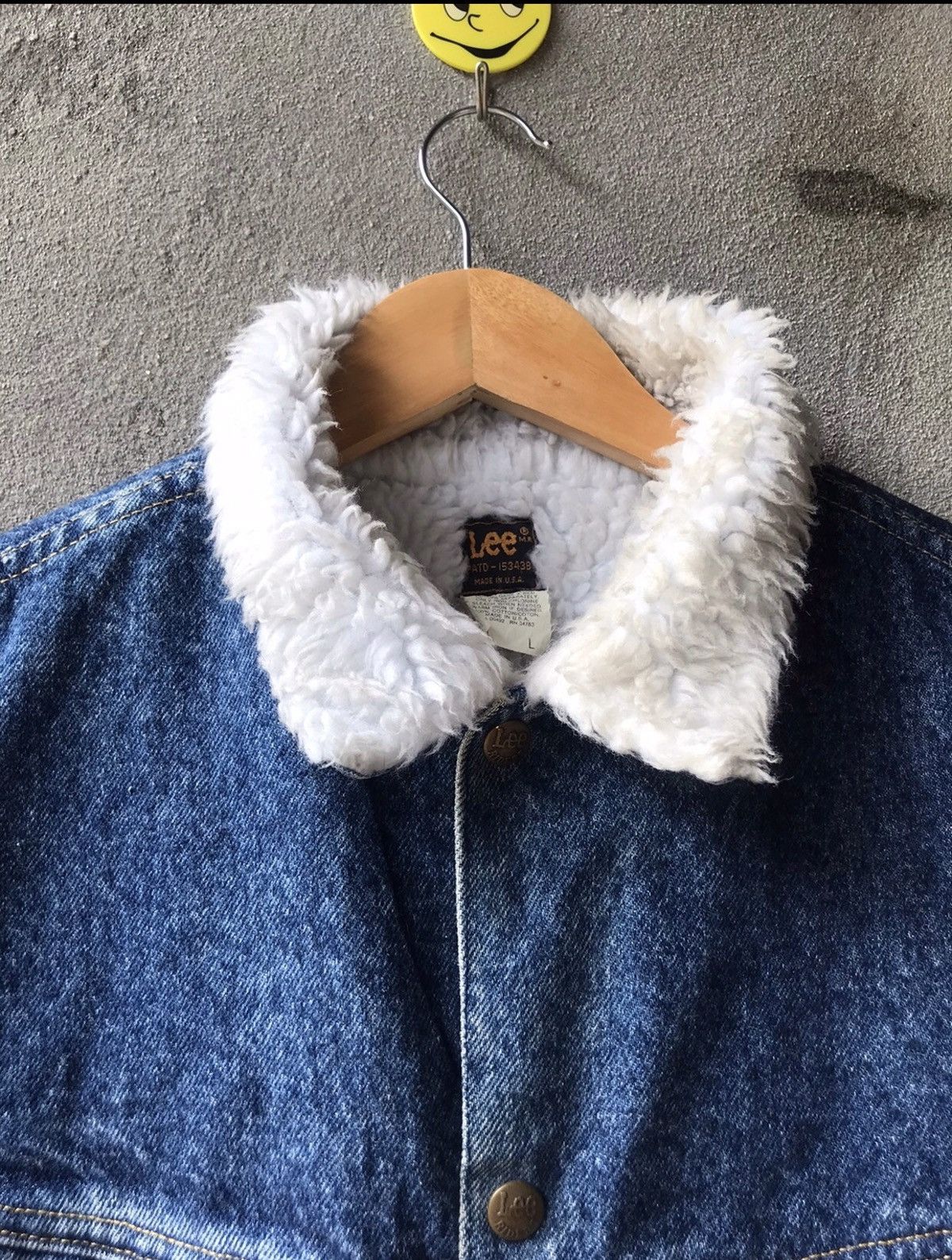 Lee × Vintage ❗️Vintage 80's Lee Riders Sherpa Denim Jacket❗️ Size US L / EU 52-54 / 3 - 9 Thumbnail