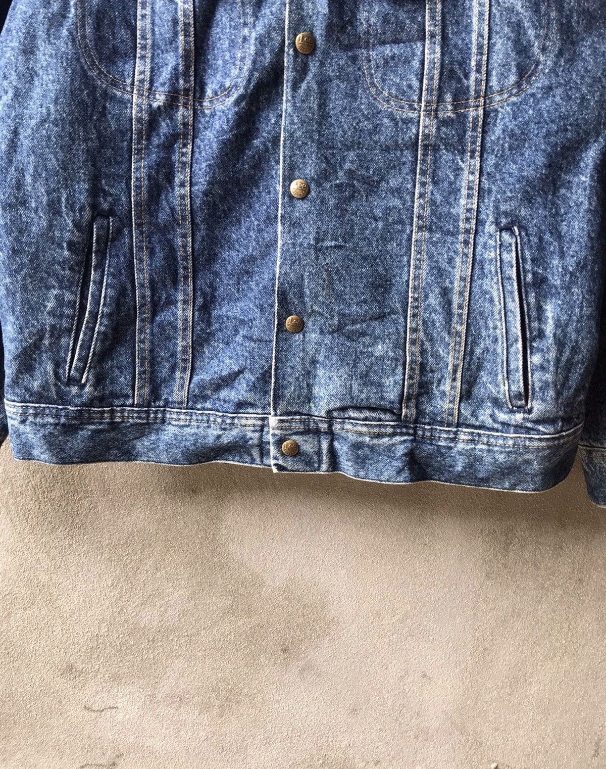 Lee × Vintage ❗️Vintage 80's Lee Riders Sherpa Denim Jacket❗️ Size US L / EU 52-54 / 3 - 10 Thumbnail