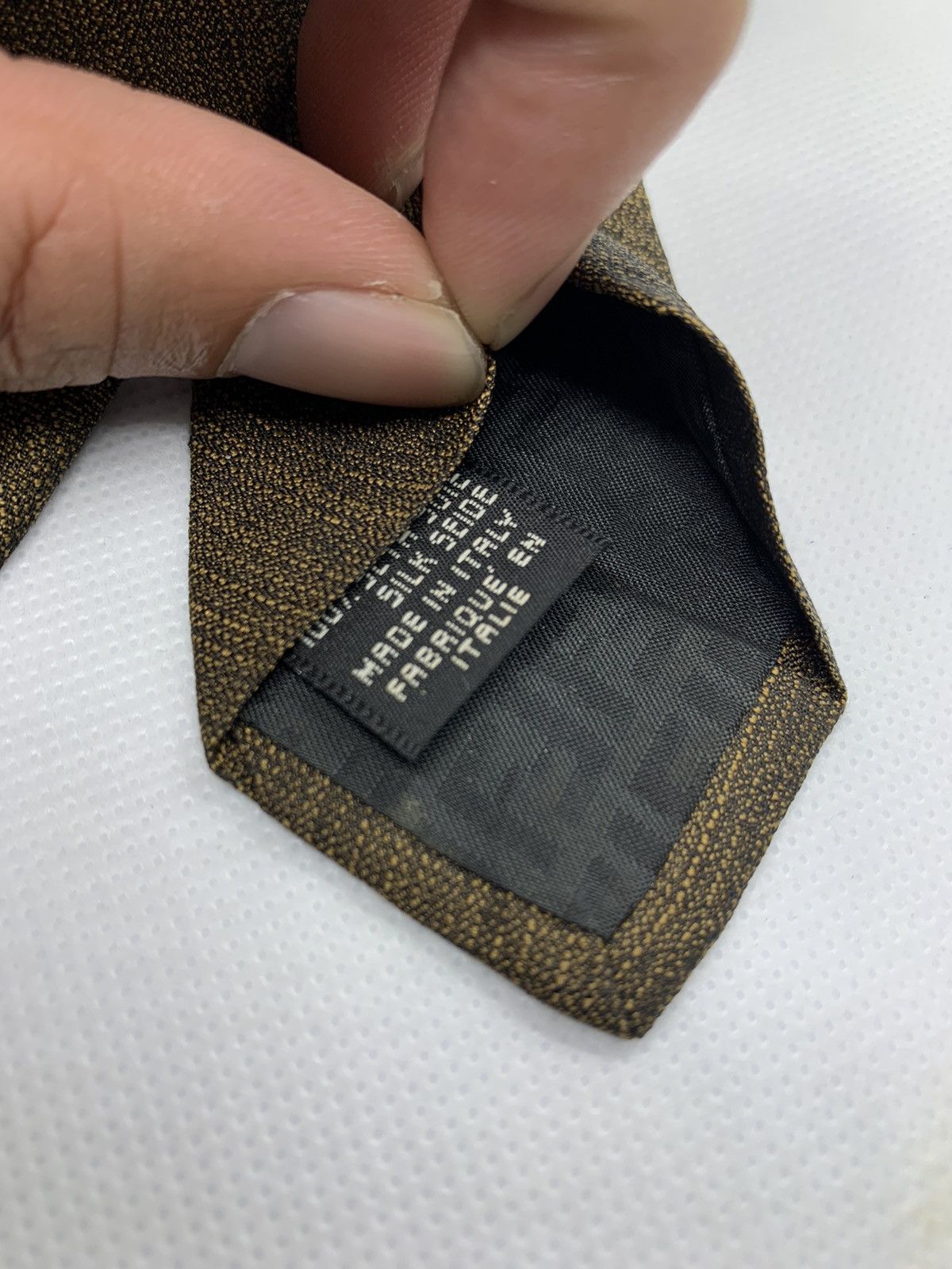 Fendi Fendi Tie Two Tone Colors Size ONE SIZE - 2 Thumbnail