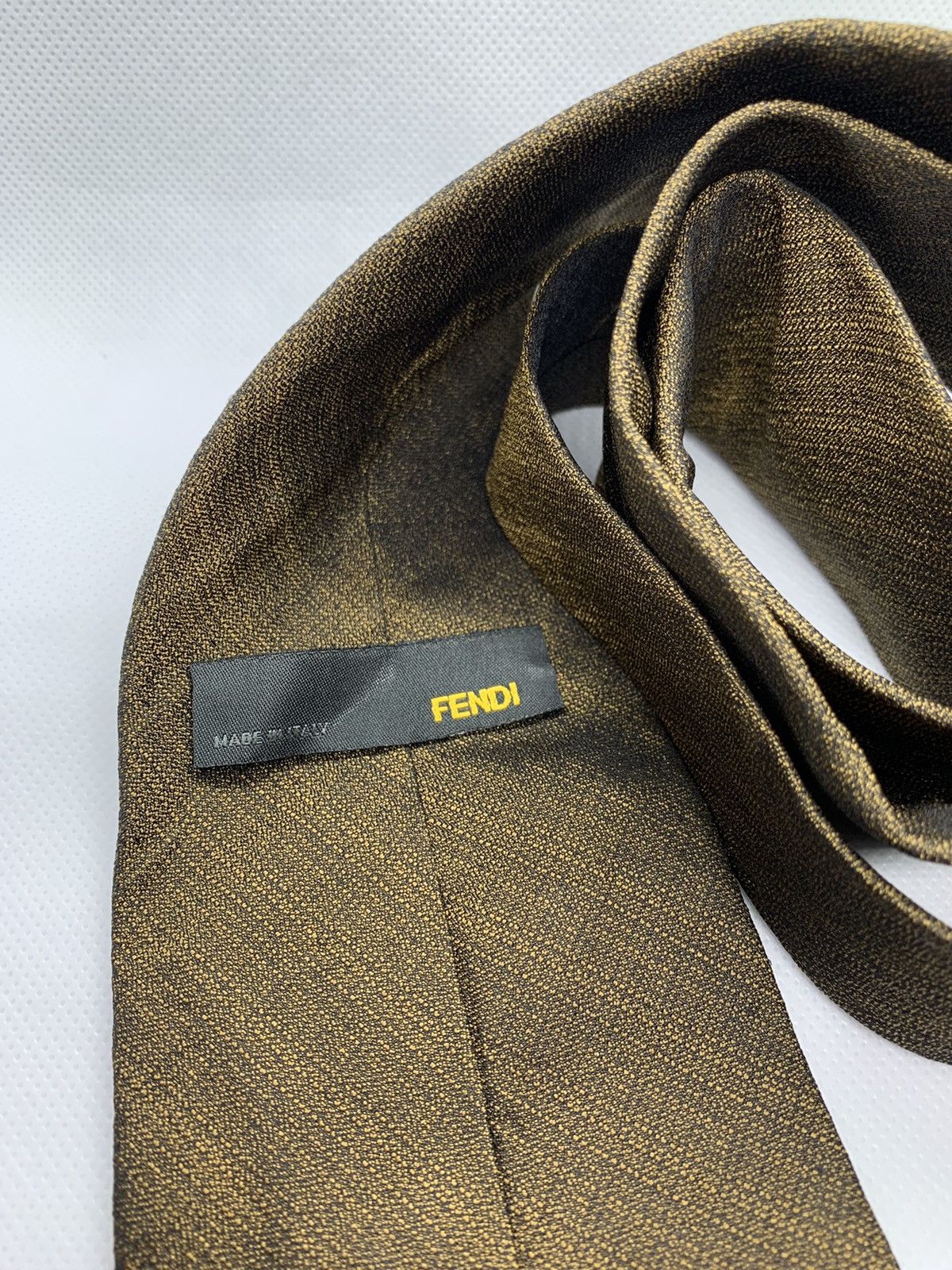 Fendi Fendi Tie Two Tone Colors Size ONE SIZE - 4 Thumbnail