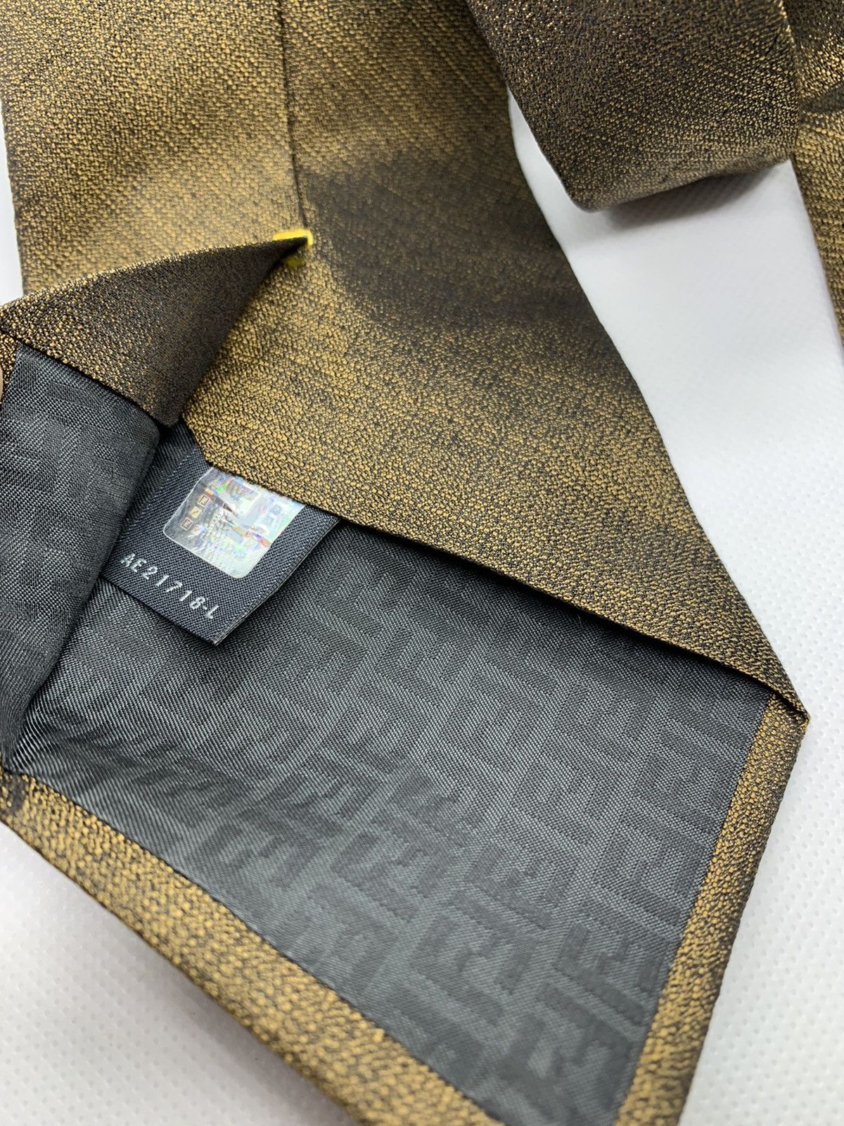 Fendi Fendi Tie Two Tone Colors Size ONE SIZE - 3 Thumbnail