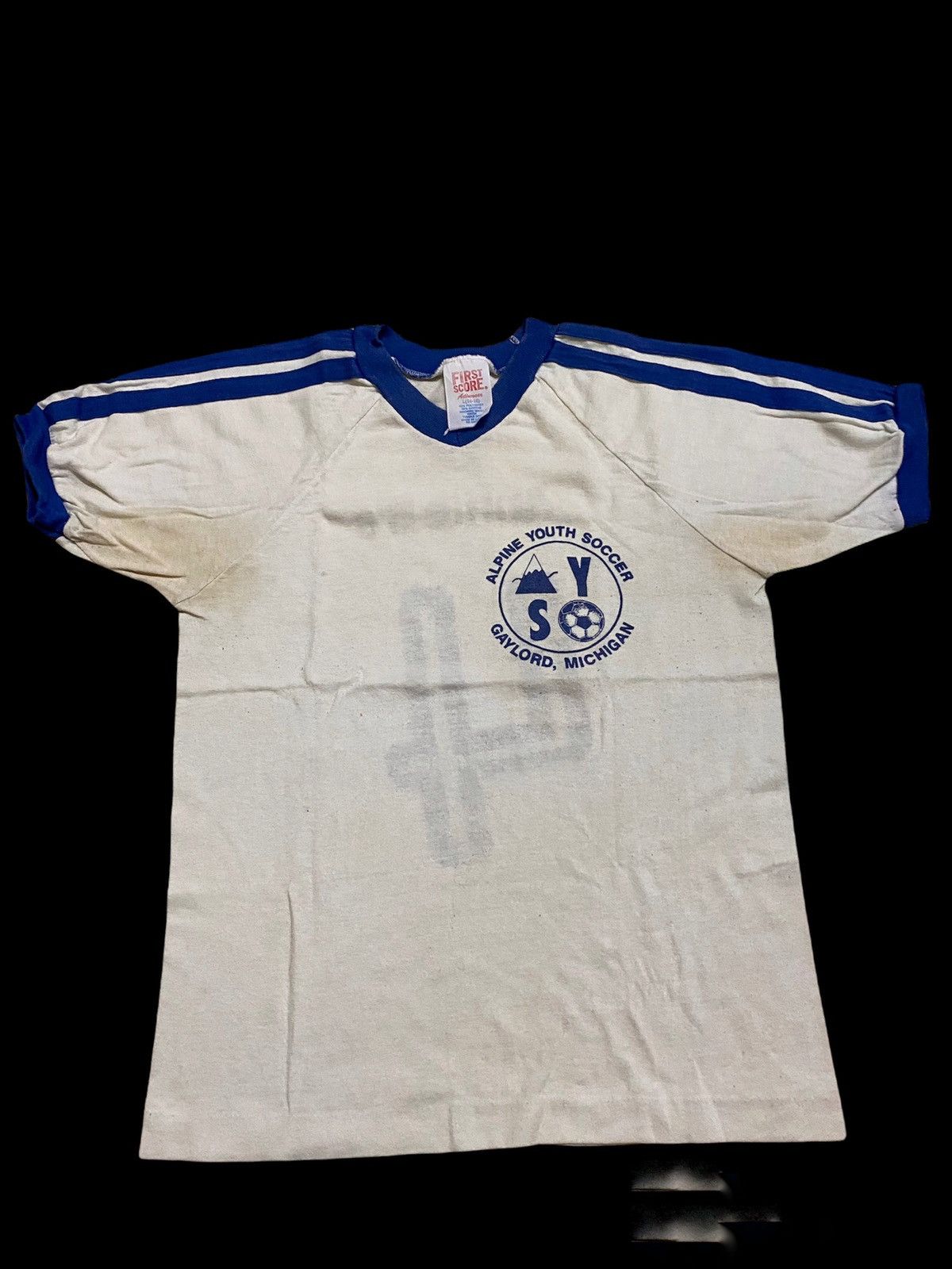 Vintage Vintage 80's Ringer Tee Size US XS / EU 42 / 0 - 1 Thumbnail