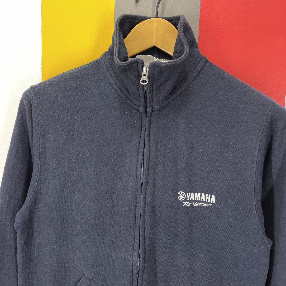 Yamaha YAMAHA Turtle Neck Zipper Sweatshirt #1094/AM Size US S / EU 44-46 / 1 - 2 Thumbnail