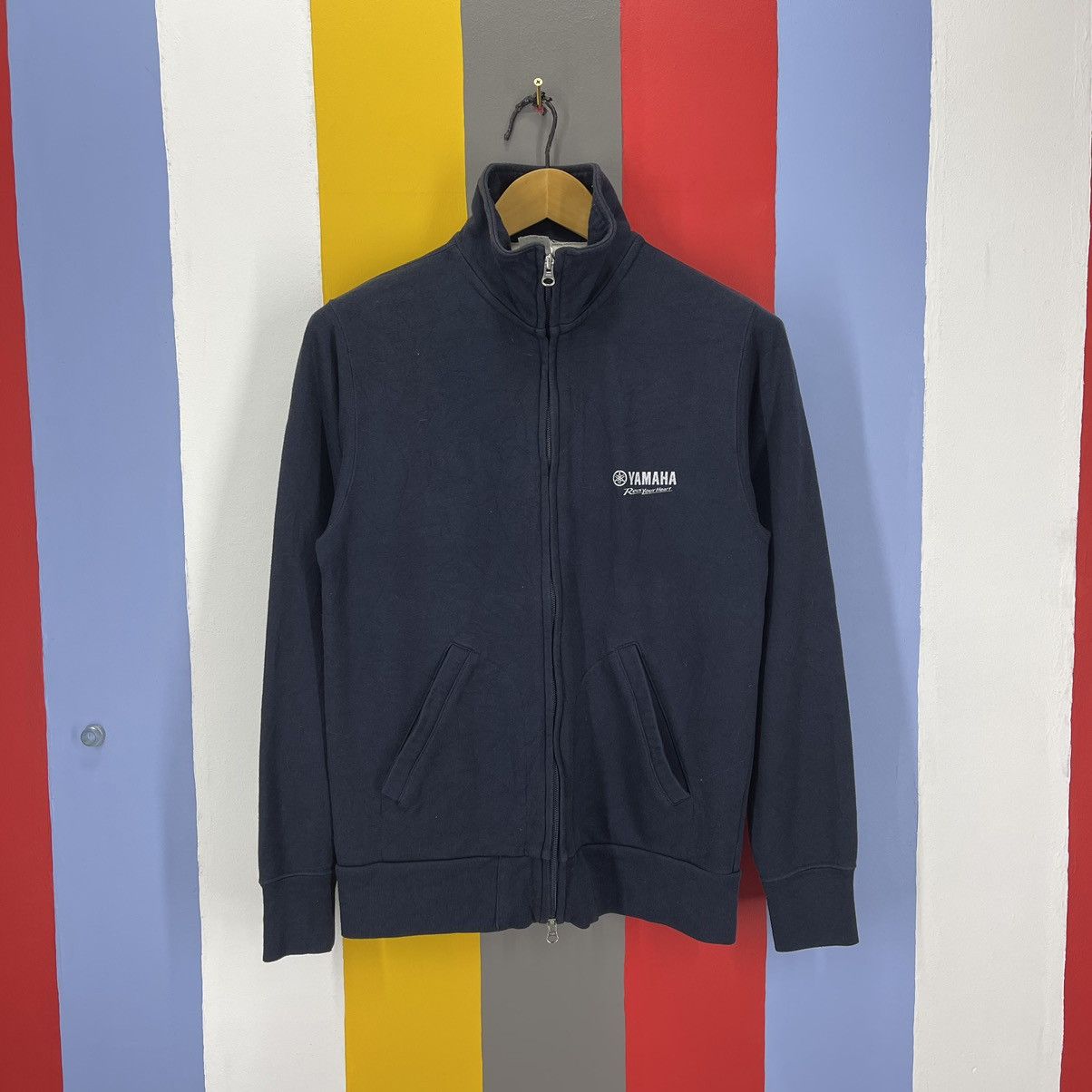 Yamaha YAMAHA Turtle Neck Zipper Sweatshirt #1094/AM Size US S / EU 44-46 / 1 - 1 Thumbnail