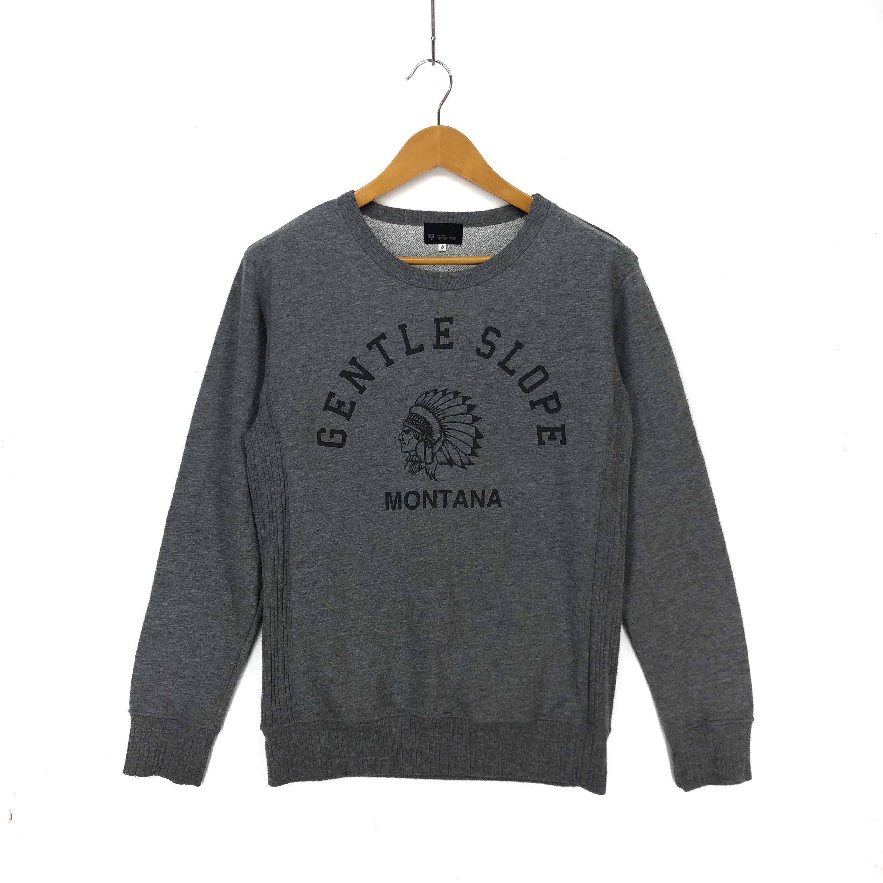 Japanese Brand TKMIXPICE Crew Neck Sweatshirt #1460-53 Size US S / EU 44-46 / 1 - 1 Thumbnail