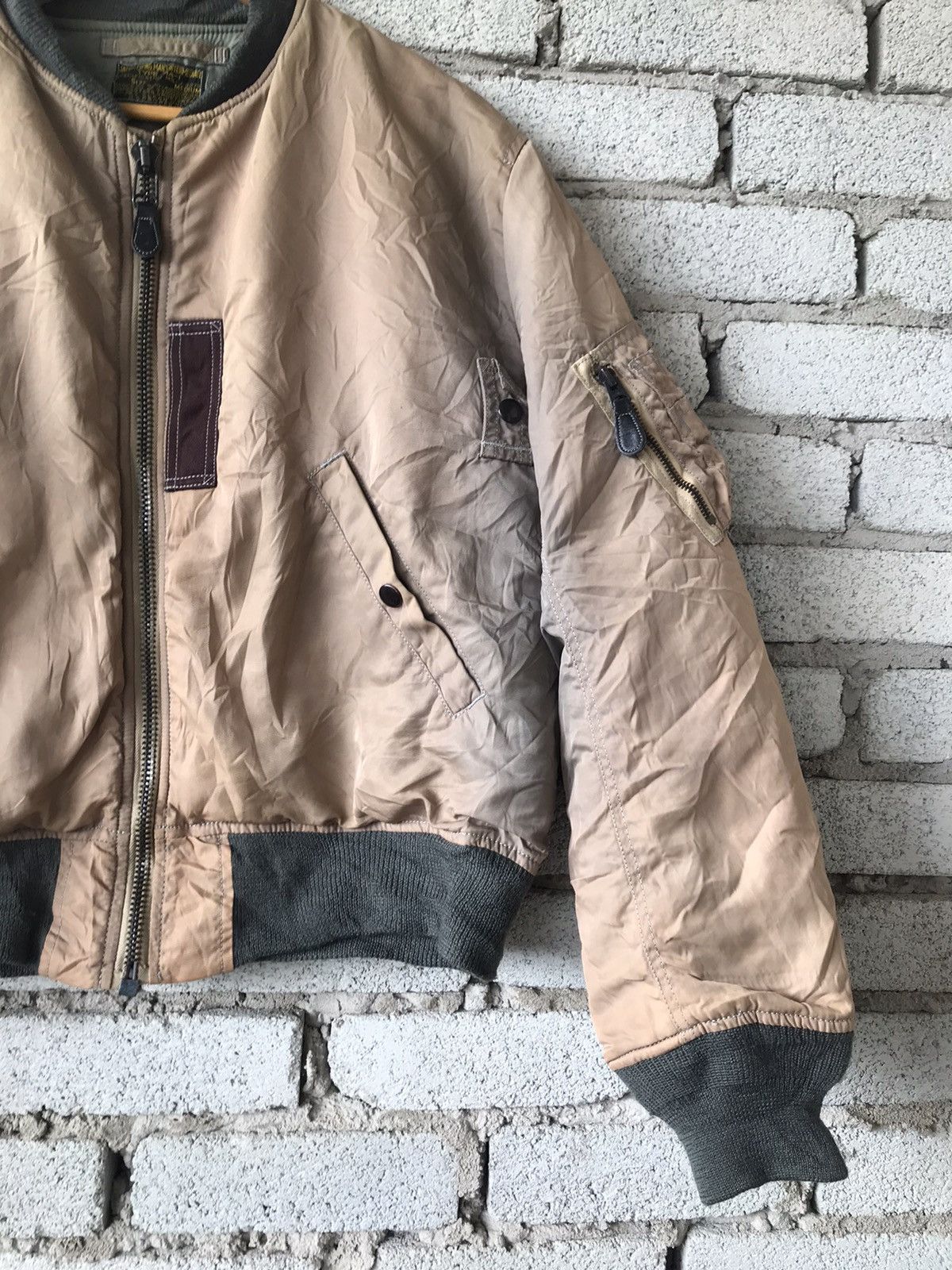 Other MA1 Bomber Flight Jacket Faded Size US M / EU 48-50 / 2 - 4 Thumbnail