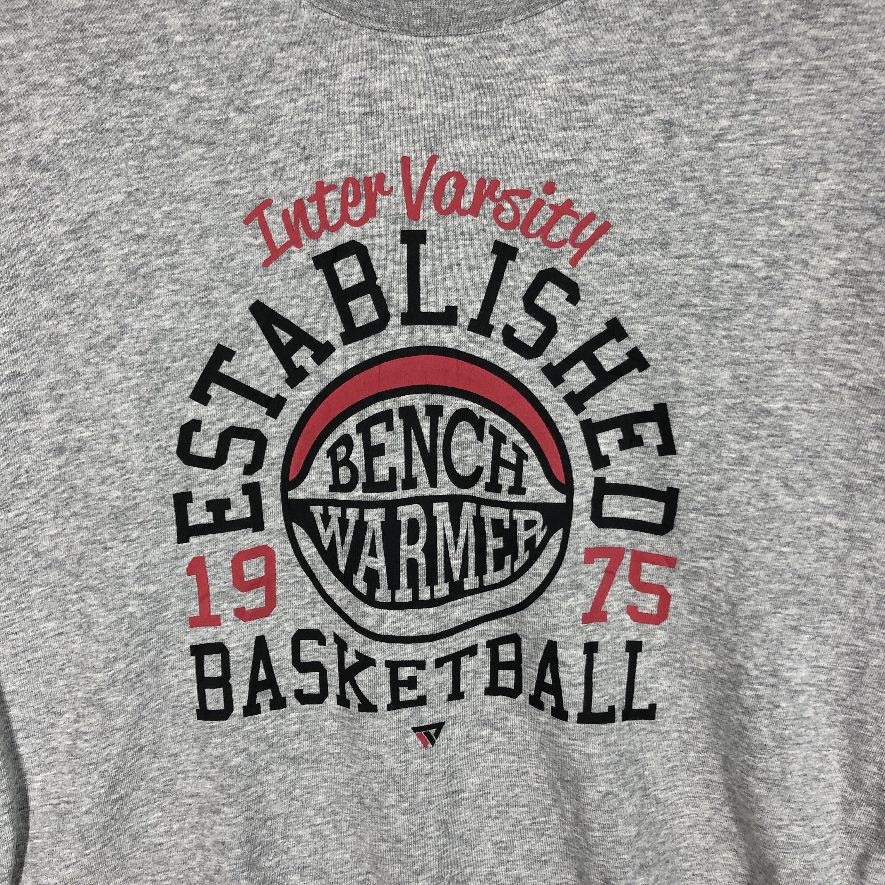 Japanese Brand BENCH WARMER Basketball Gear Sweatshirt #2541-89 Size US M / EU 48-50 / 2 - 2 Thumbnail