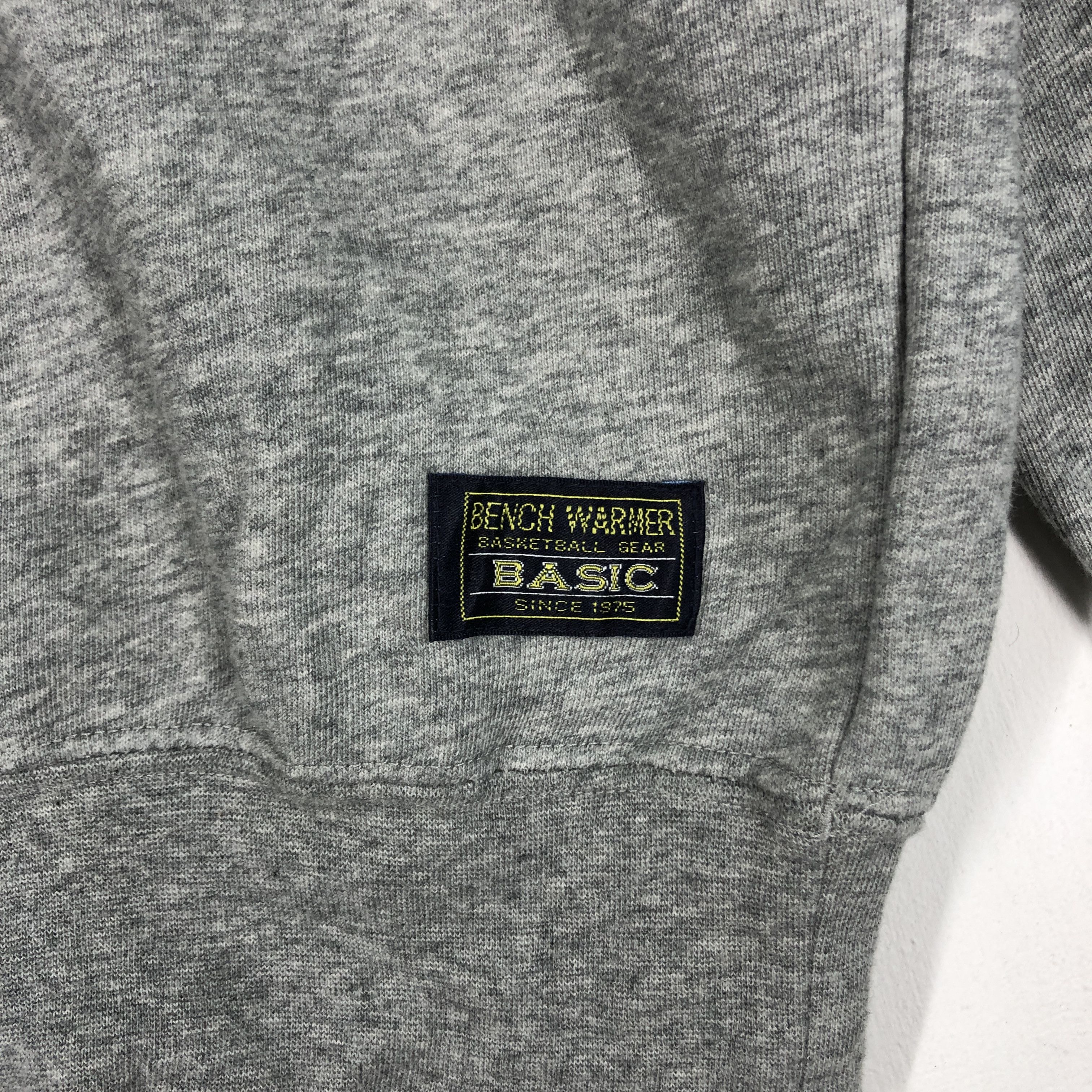Japanese Brand BENCH WARMER Basketball Gear Sweatshirt #2541-89 Size US M / EU 48-50 / 2 - 3 Thumbnail