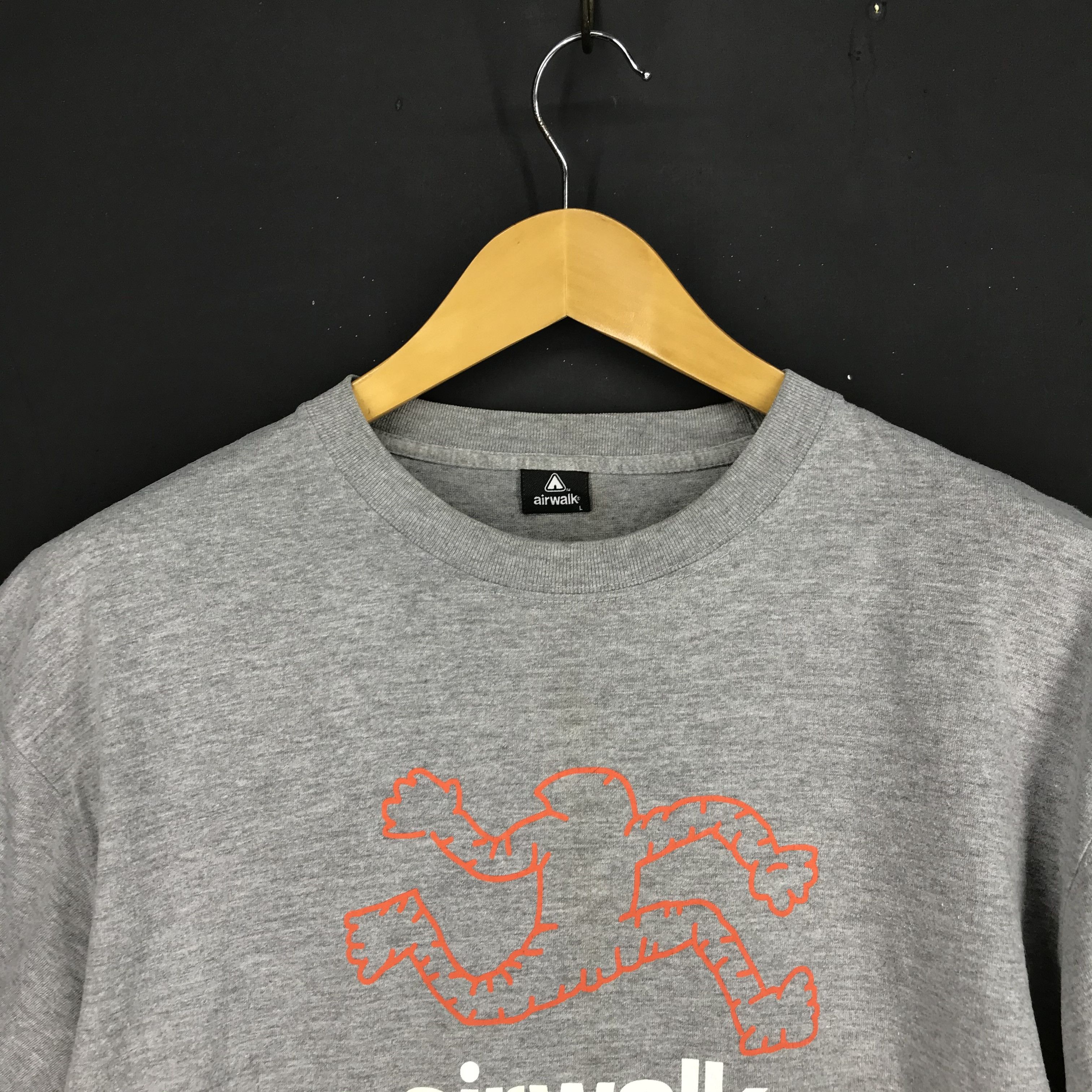 Airwalk AIRWALK AUTHENTIC BOARDWEAR Crew Neck T Shirt #2377-82 Size US M / EU 48-50 / 2 - 2 Thumbnail