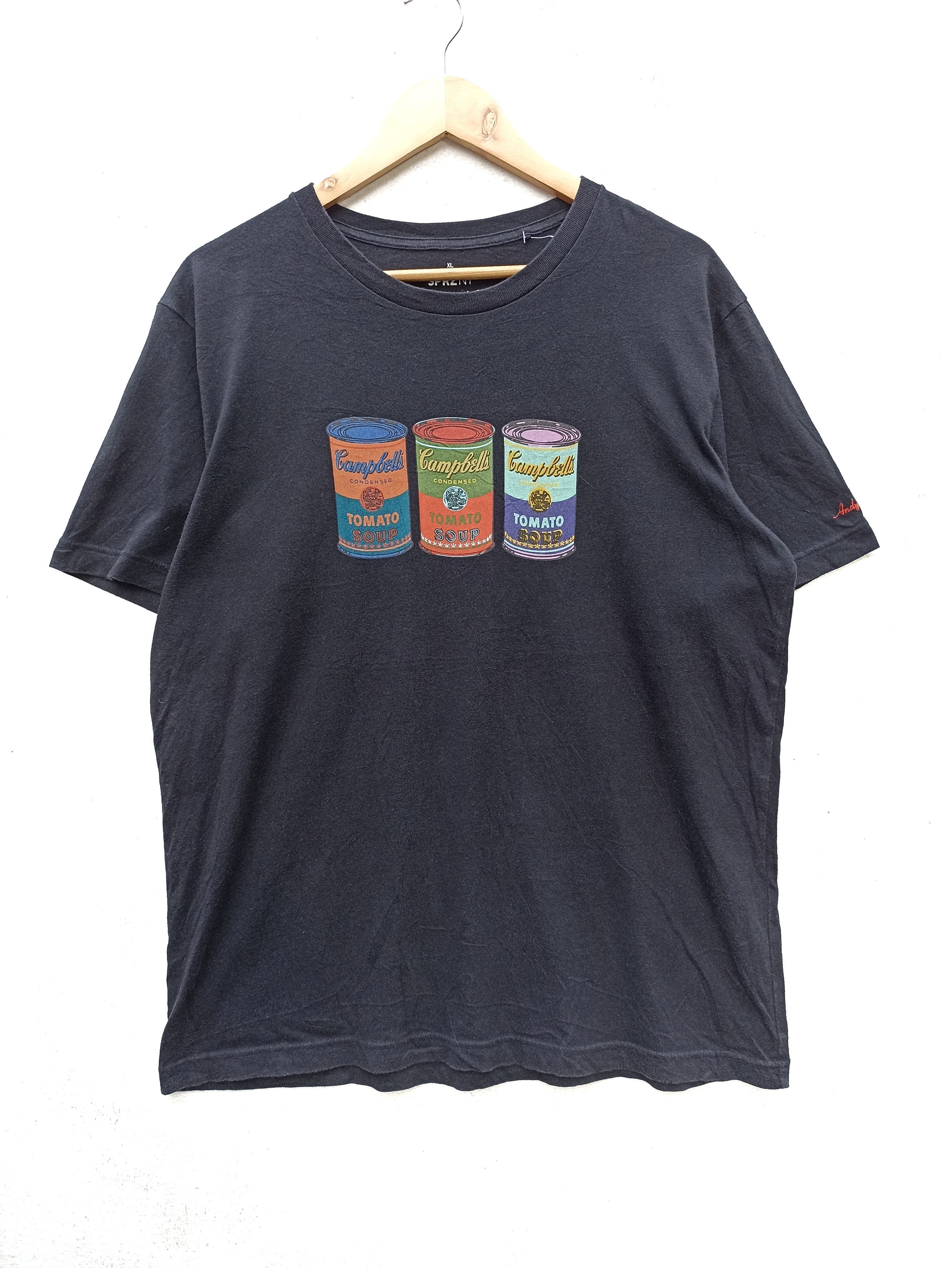 Andy Warhol × Uniqlo 🔥 Sun Faded Andy Warhol t shirt Campbell's Soup Size US L / EU 52-54 / 3 - 1 Thumbnail