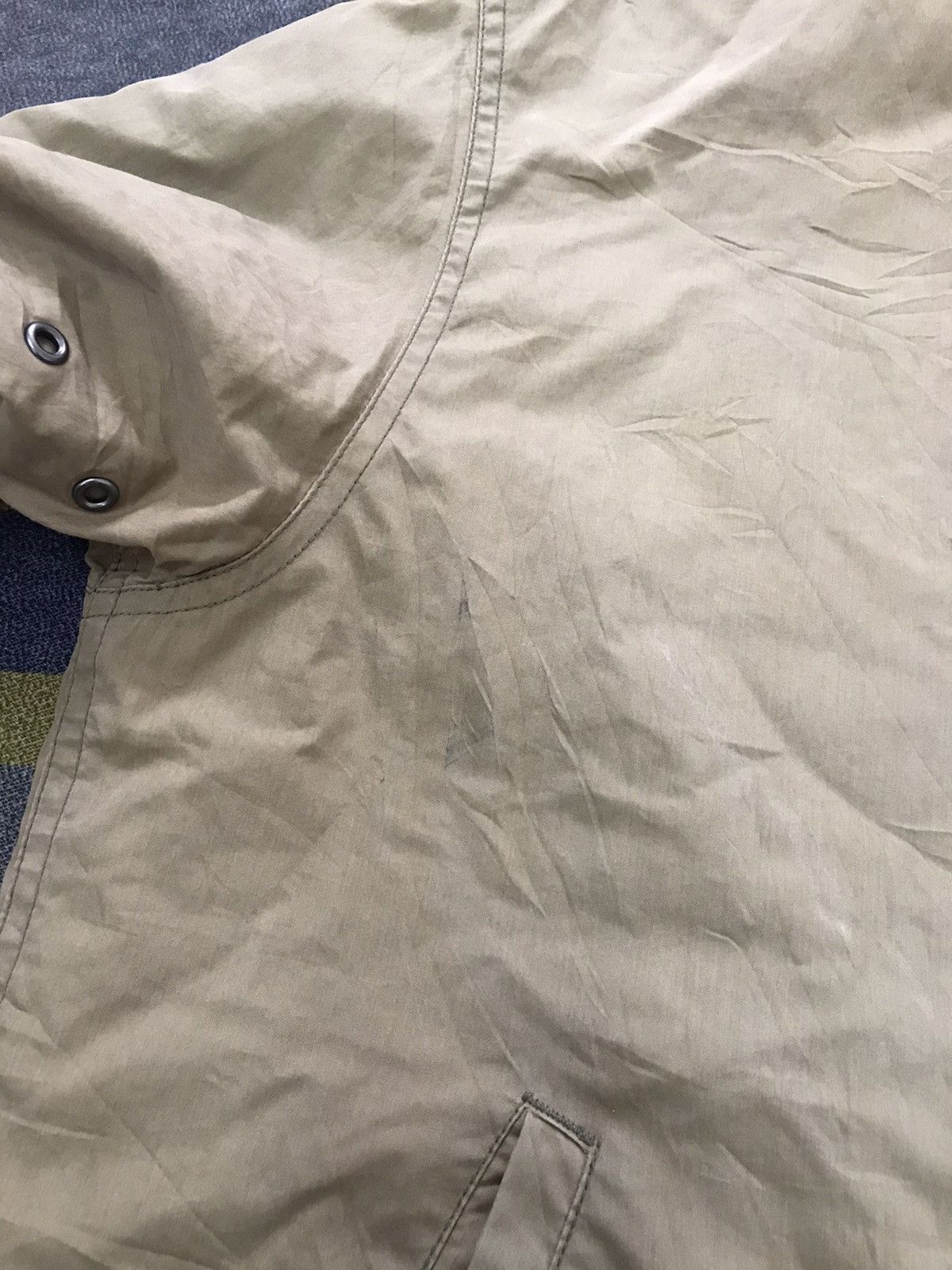 Alpha Industries × Vintage Vtg Alpha Industries Jacket Furry Like Inner Size US L / EU 52-54 / 3 - 7 Thumbnail