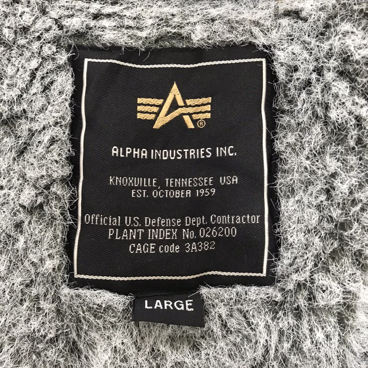 Alpha Industries × Vintage Vtg Alpha Industries Jacket Furry Like Inner Size US L / EU 52-54 / 3 - 14 Thumbnail
