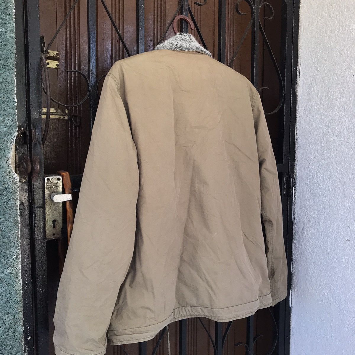 Alpha Industries × Vintage Vtg Alpha Industries Jacket Furry Like Inner Size US L / EU 52-54 / 3 - 4 Thumbnail