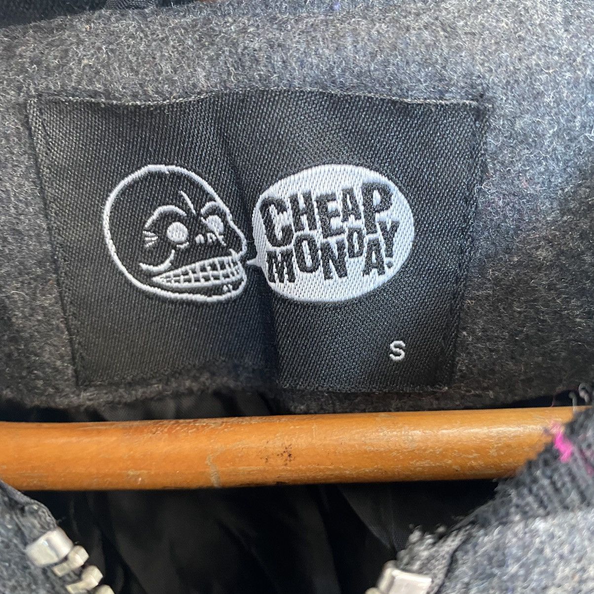 Cheap Monday × Japanese Brand ✨CHEAP MONDAY CROPPED BOMBER ZIPPER JACKET Size US S / EU 44-46 / 1 - 9 Thumbnail