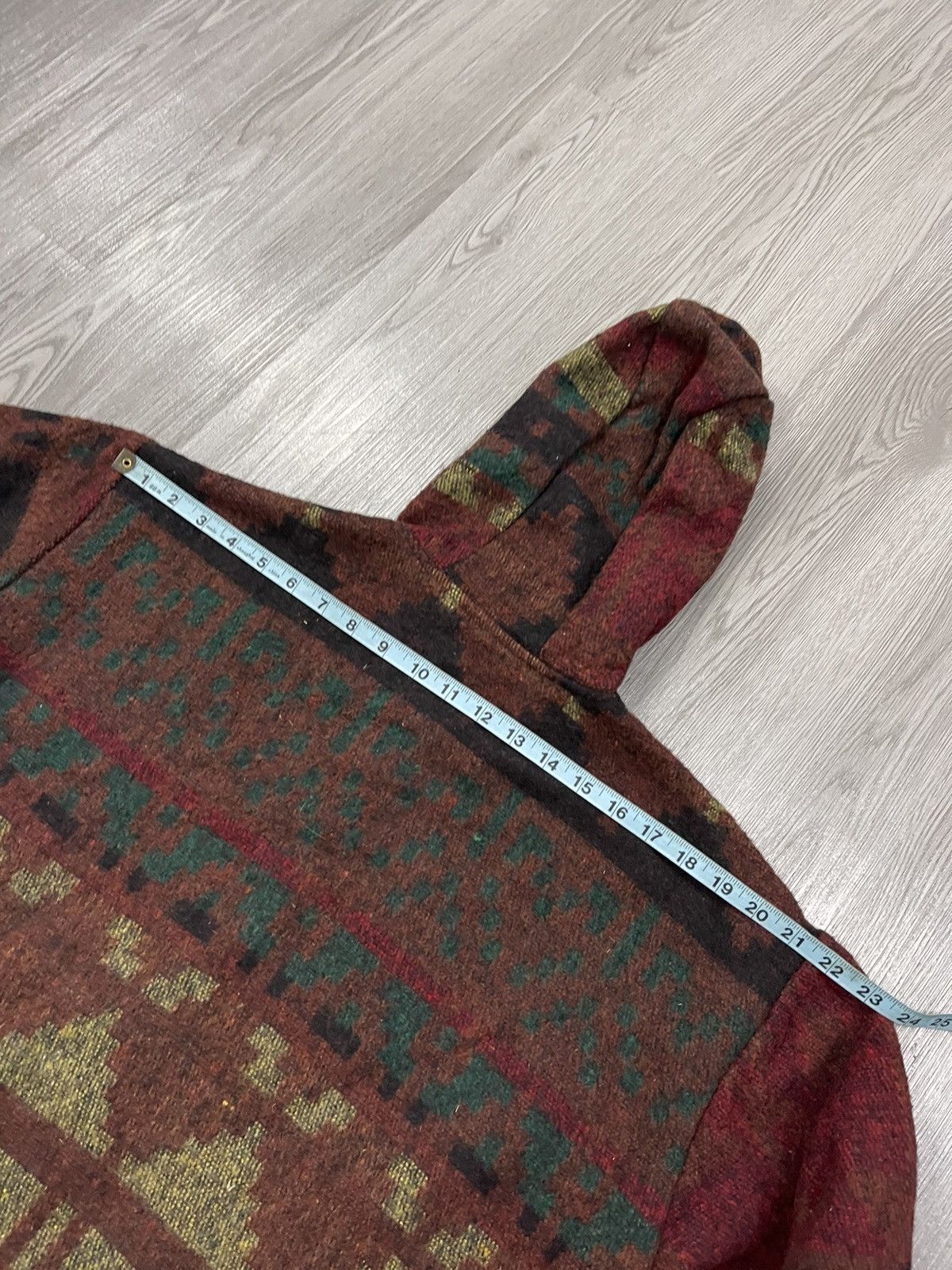 Aztech Mountain Asap rocky outfit design aztec Navajo Vintage Wool Hoodies Size US M / EU 48-50 / 2 - 15 Thumbnail