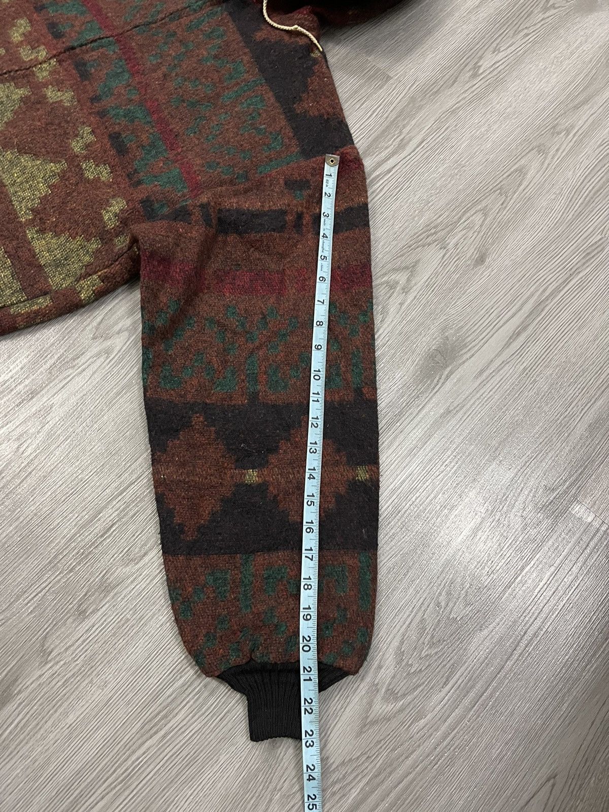 Aztech Mountain Asap rocky outfit design aztec Navajo Vintage Wool Hoodies Size US M / EU 48-50 / 2 - 14 Thumbnail