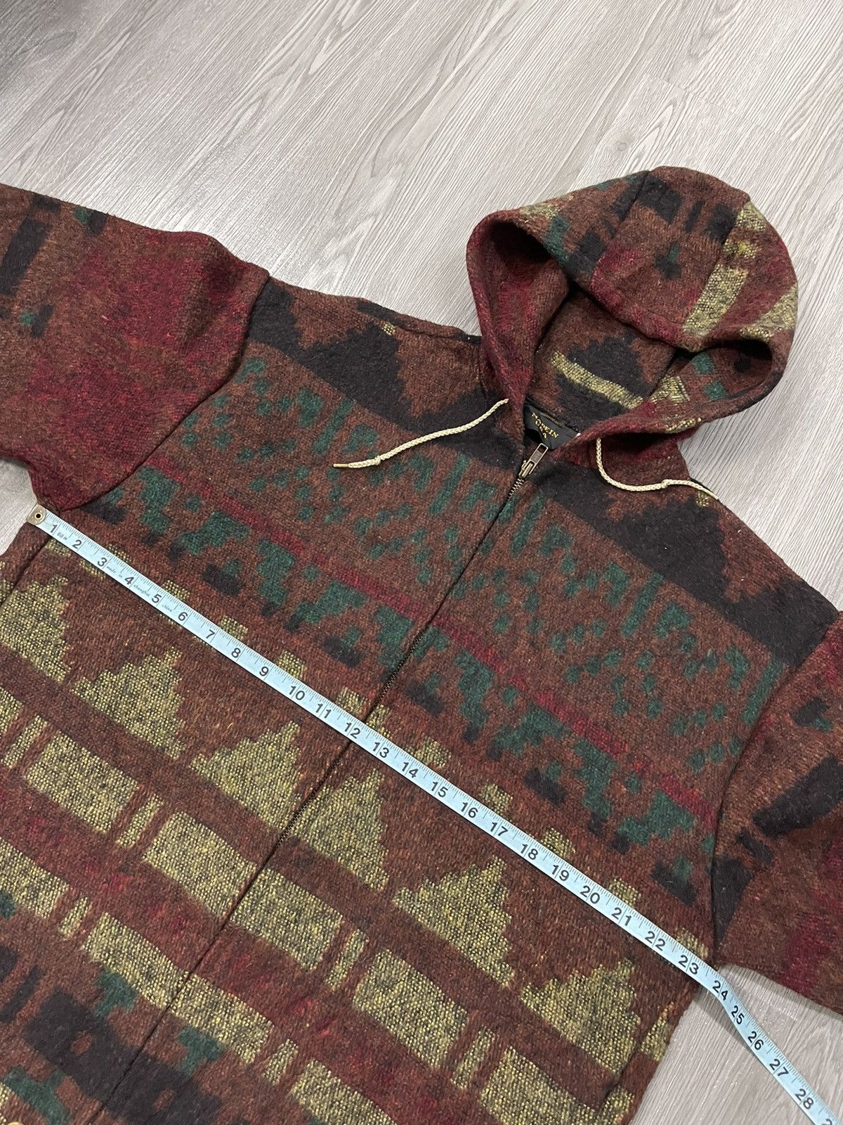 Aztech Mountain Asap rocky outfit design aztec Navajo Vintage Wool Hoodies Size US M / EU 48-50 / 2 - 12 Thumbnail