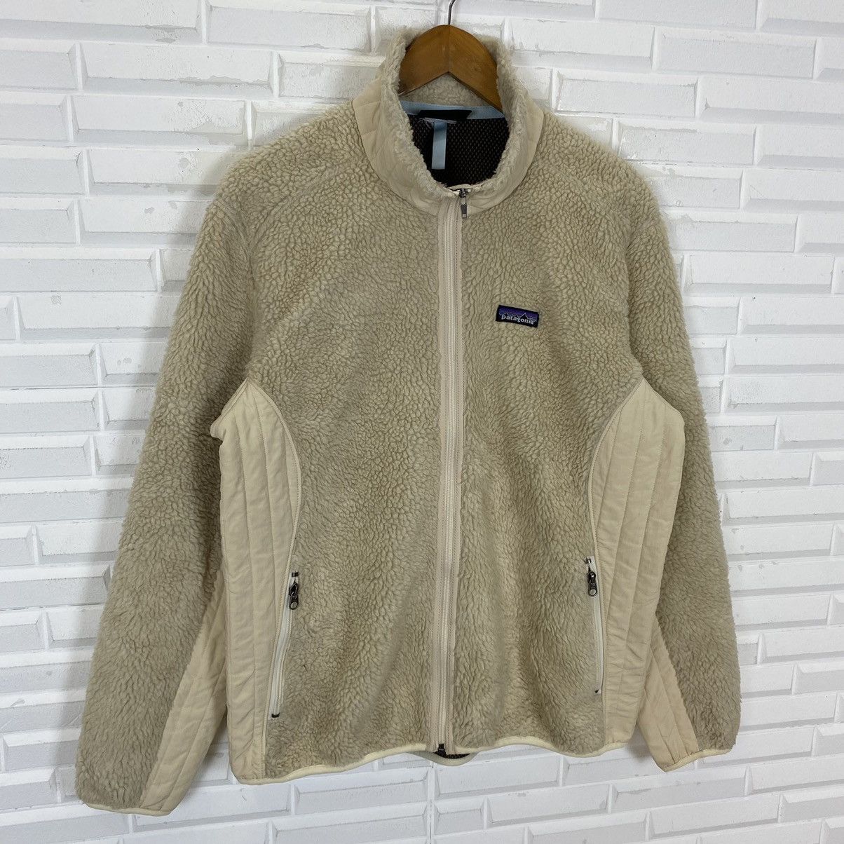 Patagonia PATAGONIA SYNCHILLA WHITE SHERPA ZIPPER JACKET Size US M / EU 48-50 / 2 - 3 Thumbnail