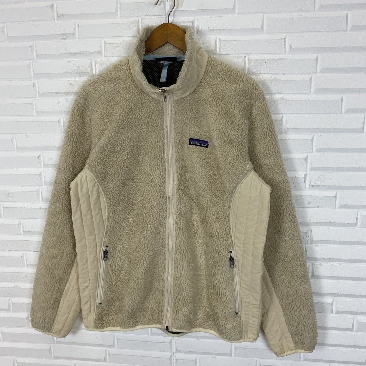Patagonia PATAGONIA SYNCHILLA WHITE SHERPA ZIPPER JACKET Size US M / EU 48-50 / 2 - 4 Thumbnail
